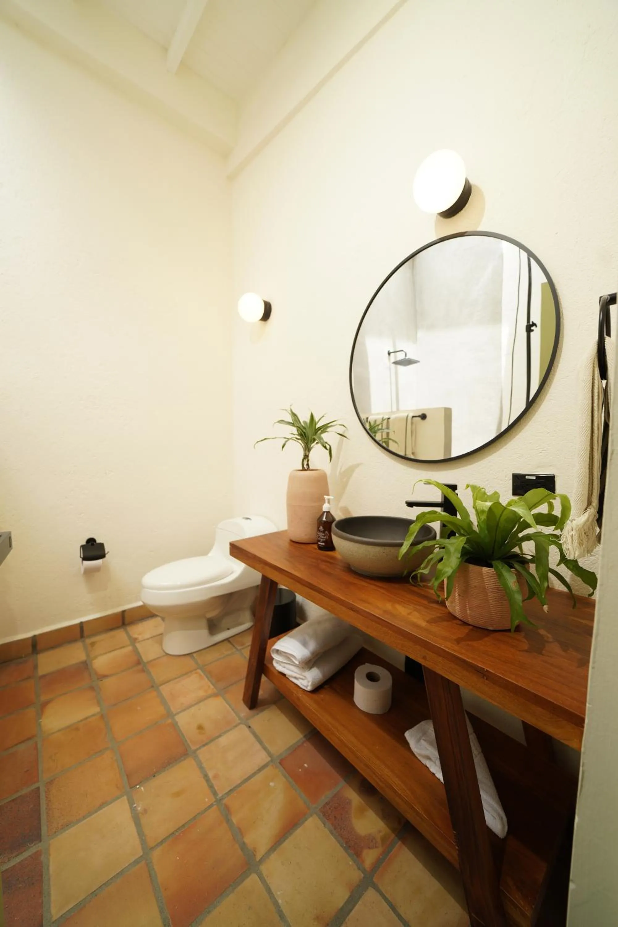 Toilet in Hotel Quinta Ladera