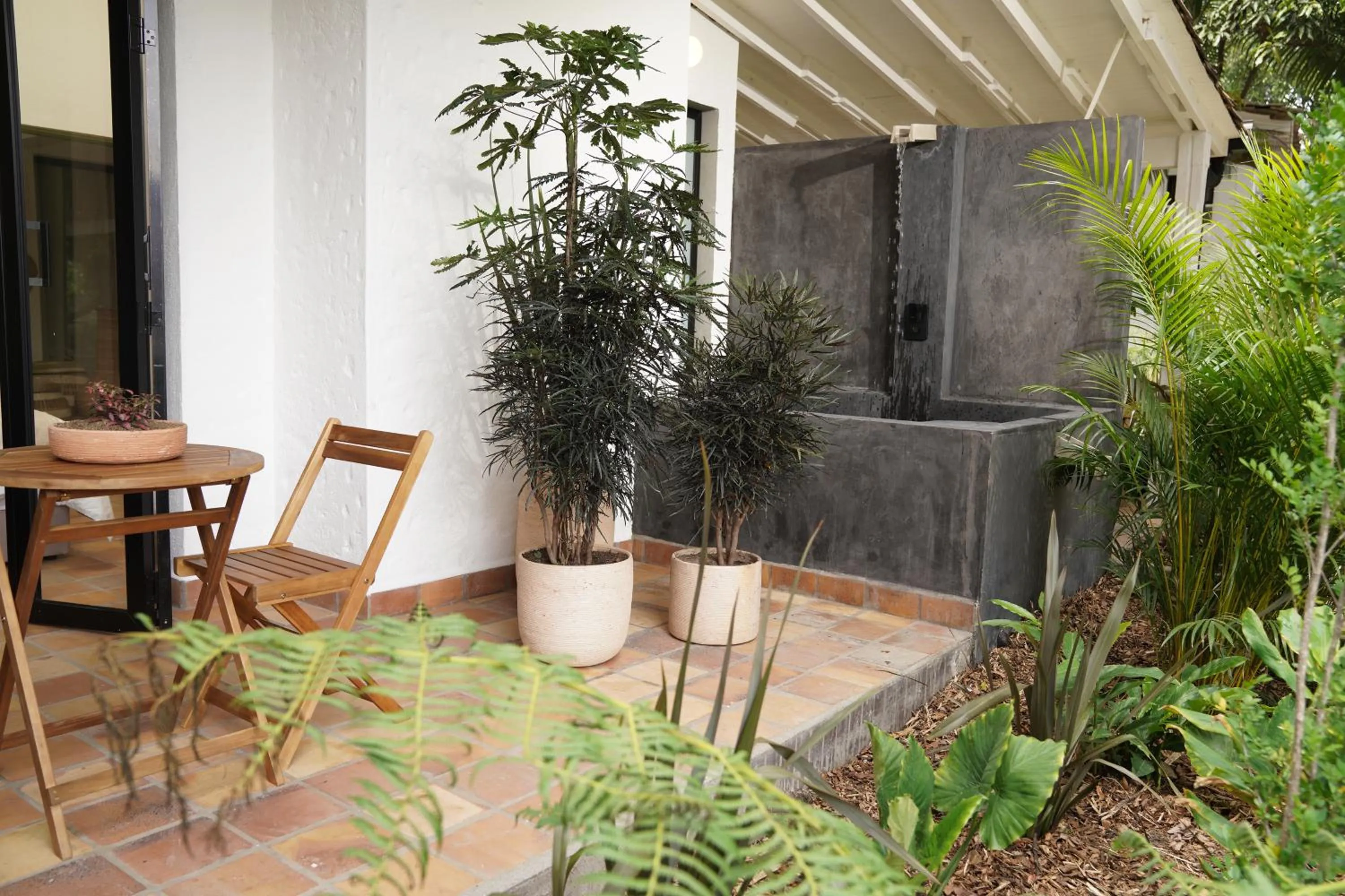 Patio in Hotel Quinta Ladera