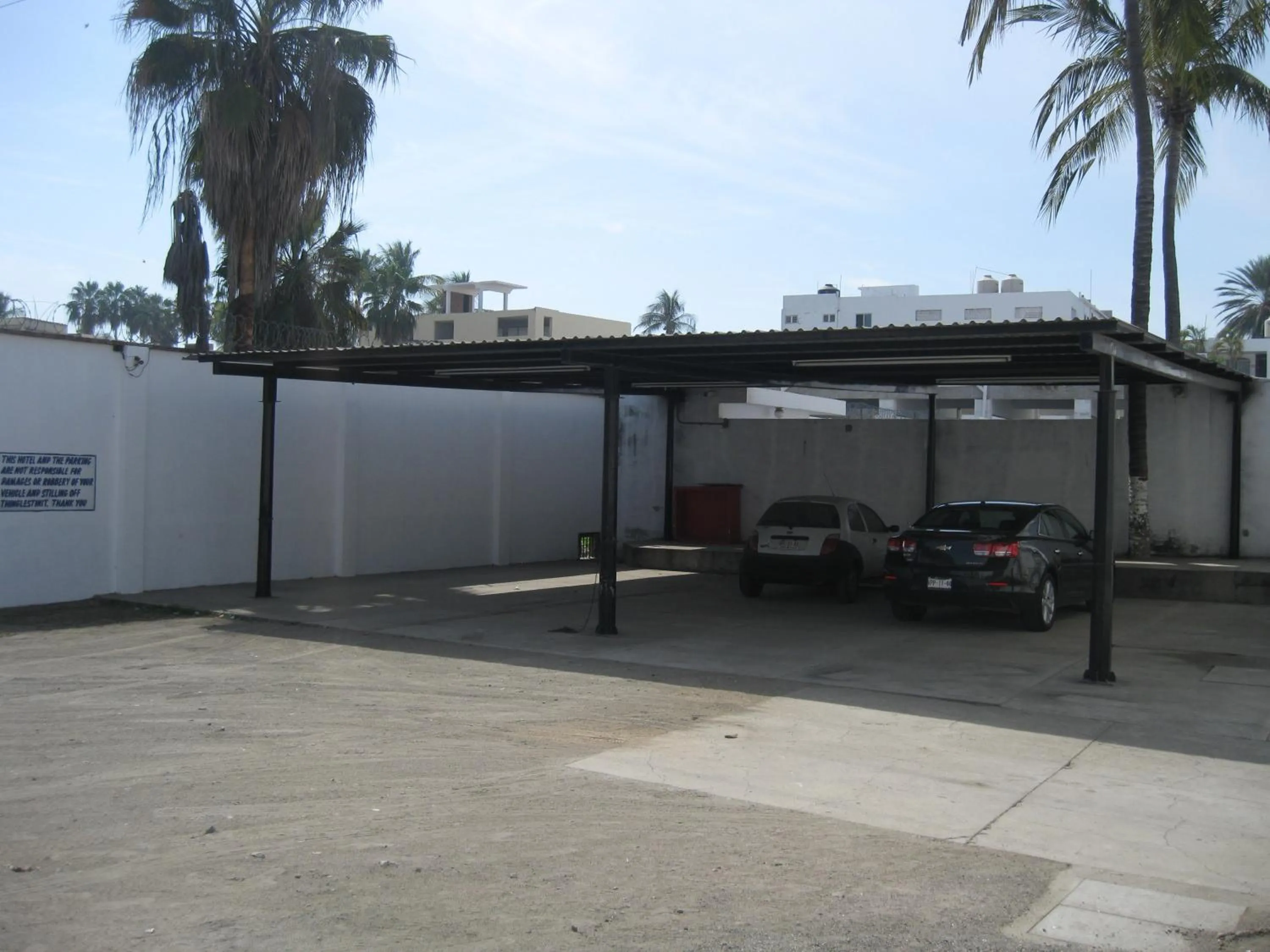 Patio in Hotel San Diego