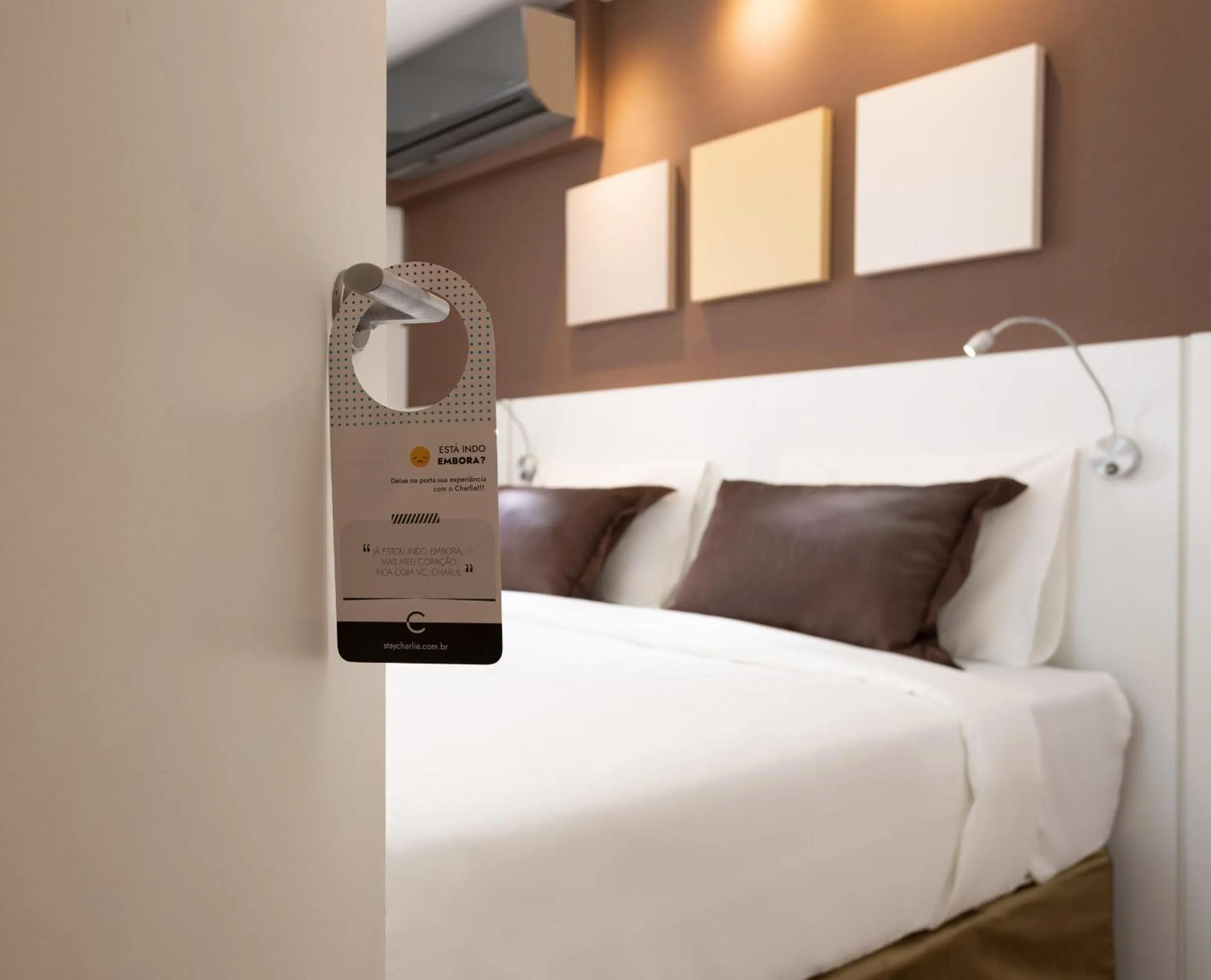 Bed in Paulista Suites by Charlie