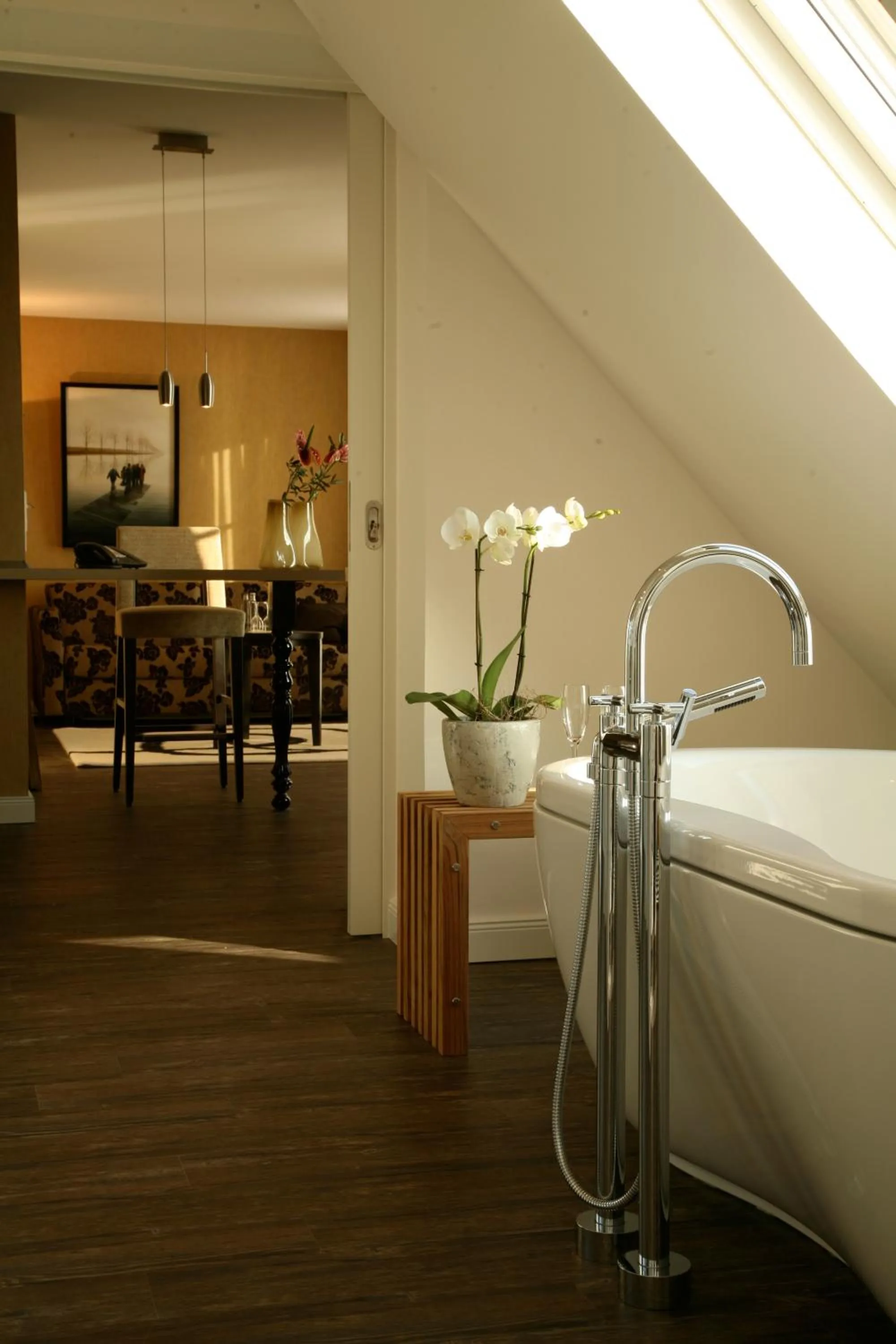 Bathroom in Strand-Hotel Seenelke