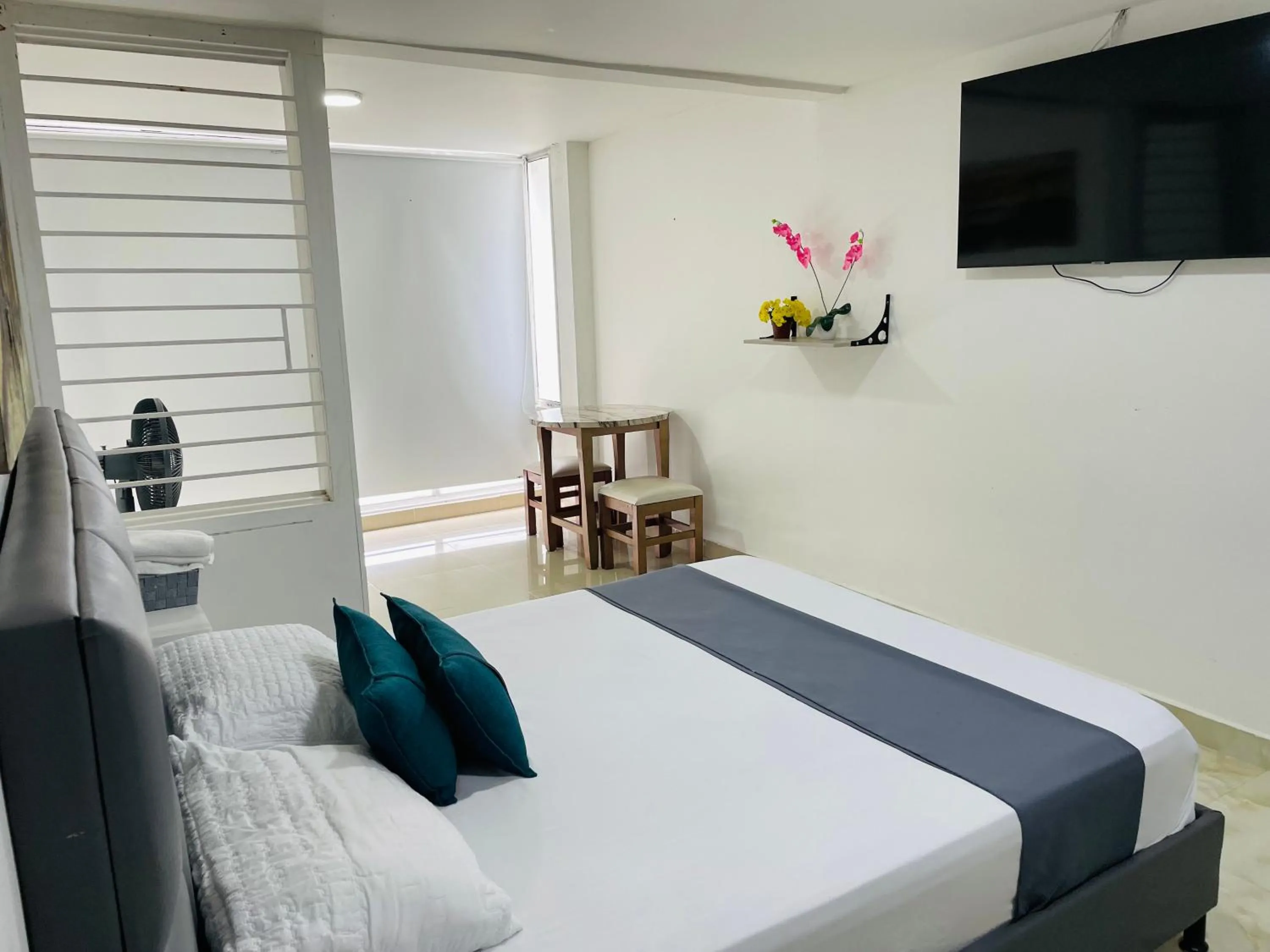 Bed in La Forêt de Café Hotel