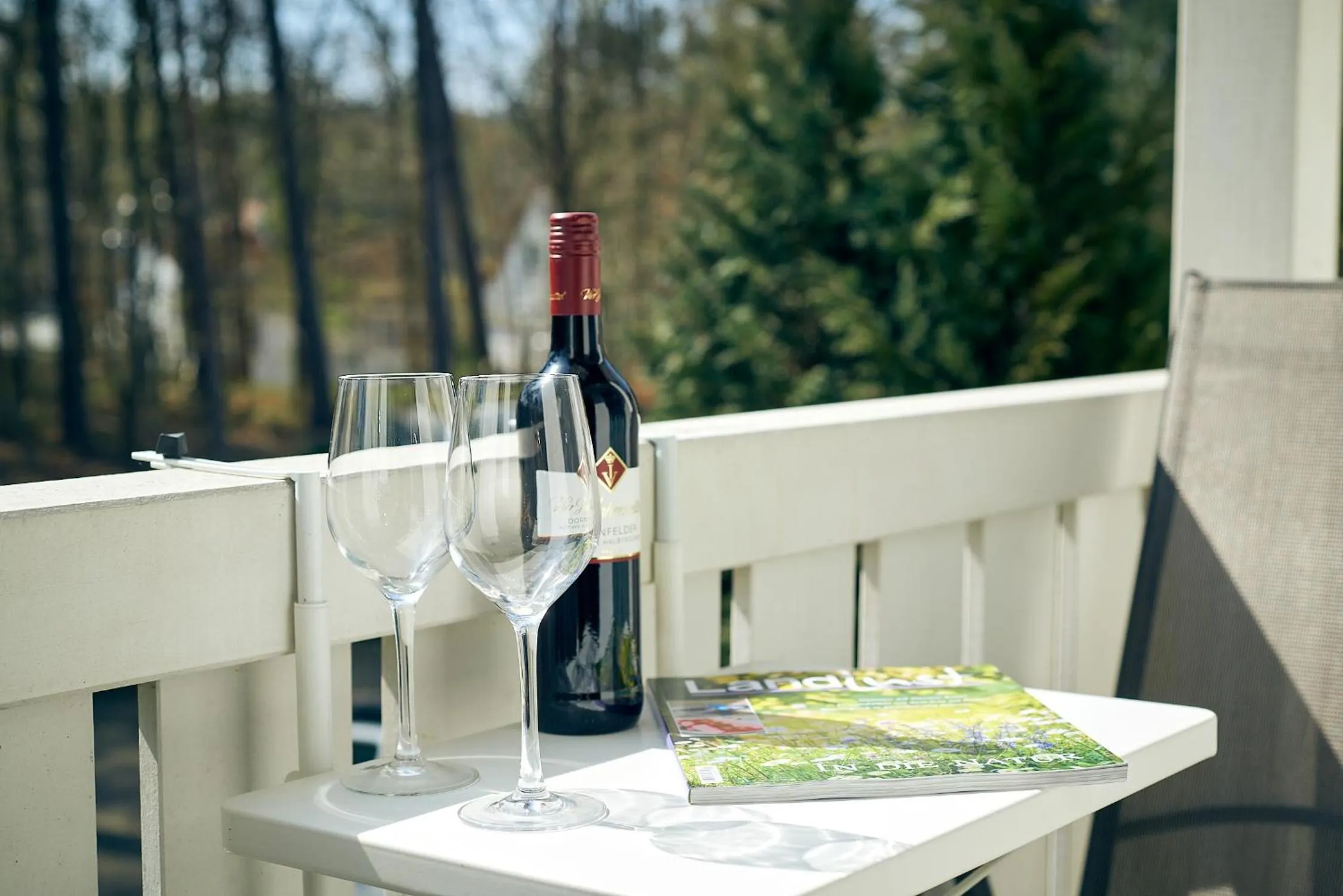 Balcony/Terrace in R&R Hotel Strandallee