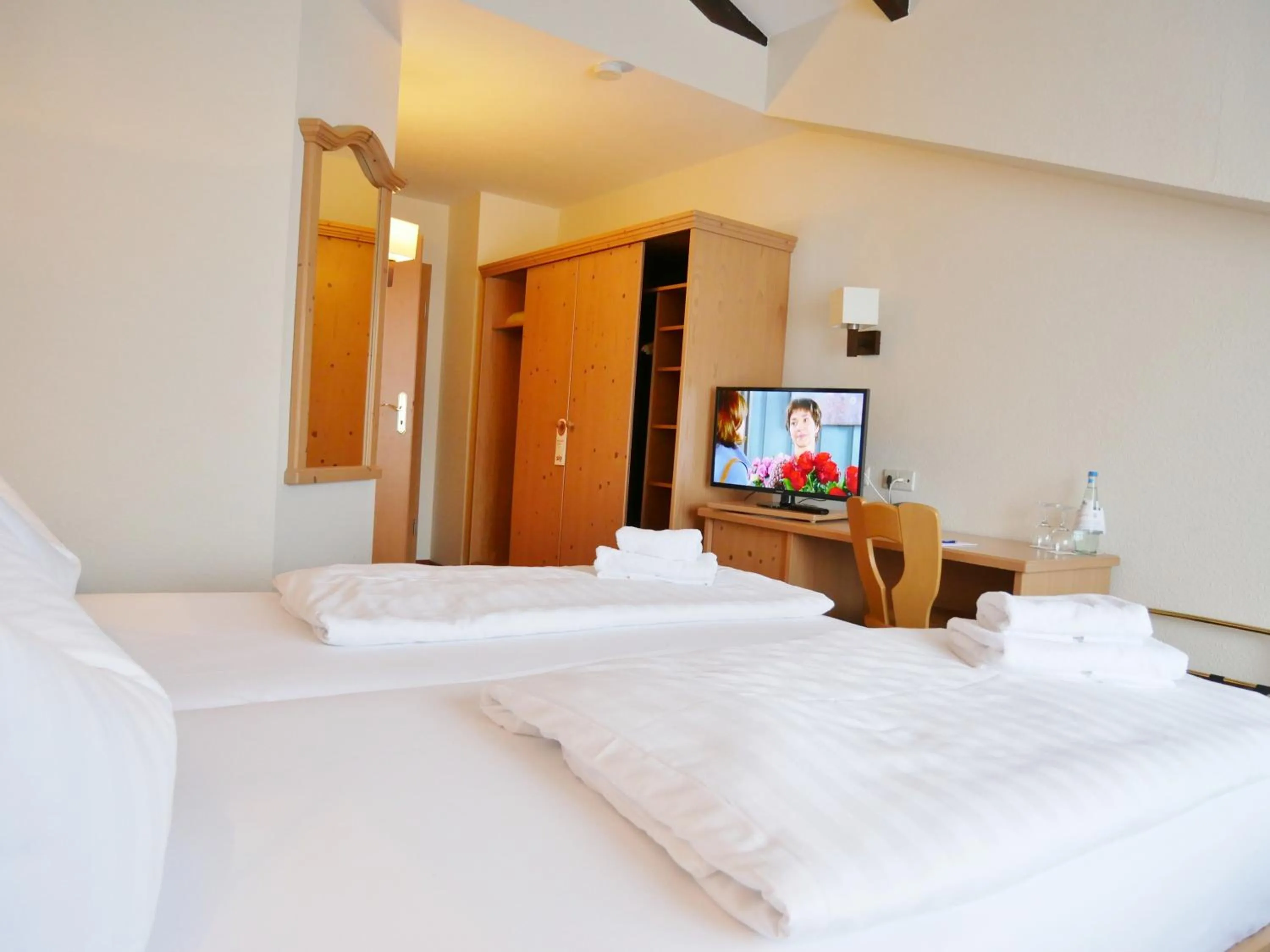 Decorative detail, Bed in R&R Hotel Strandallee