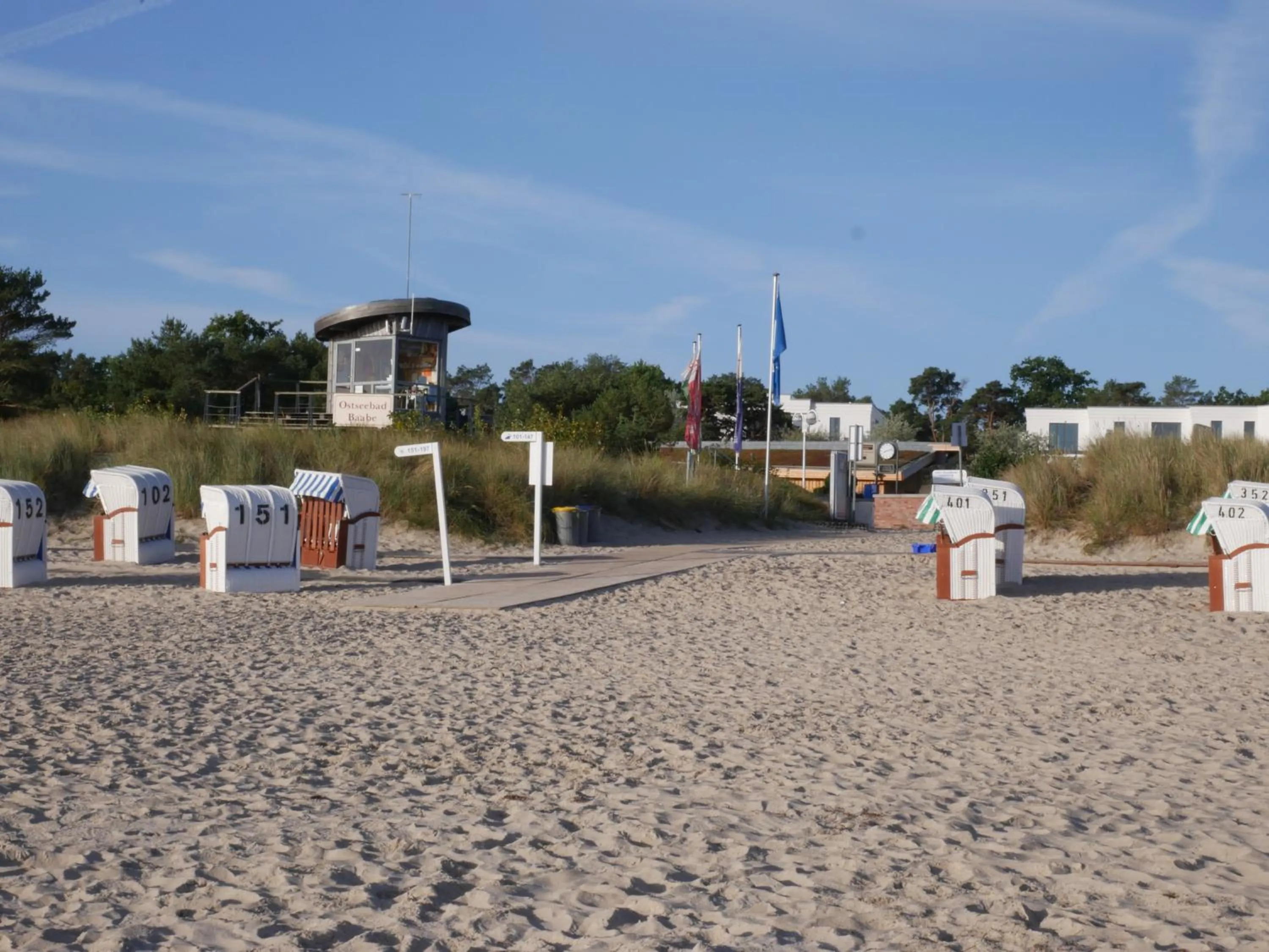 Beach in R&R Hotel Strandallee