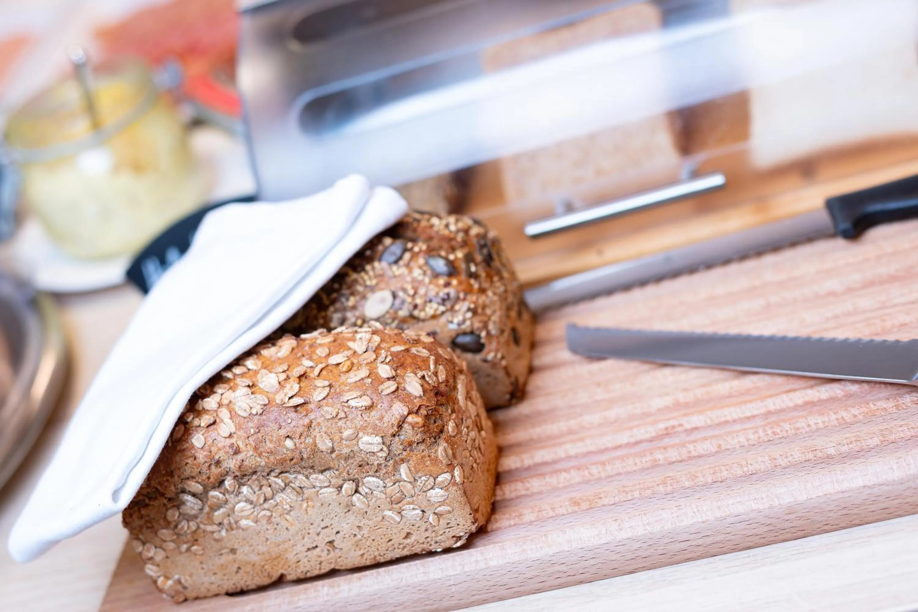 Buffet breakfast in Hotel Alpha