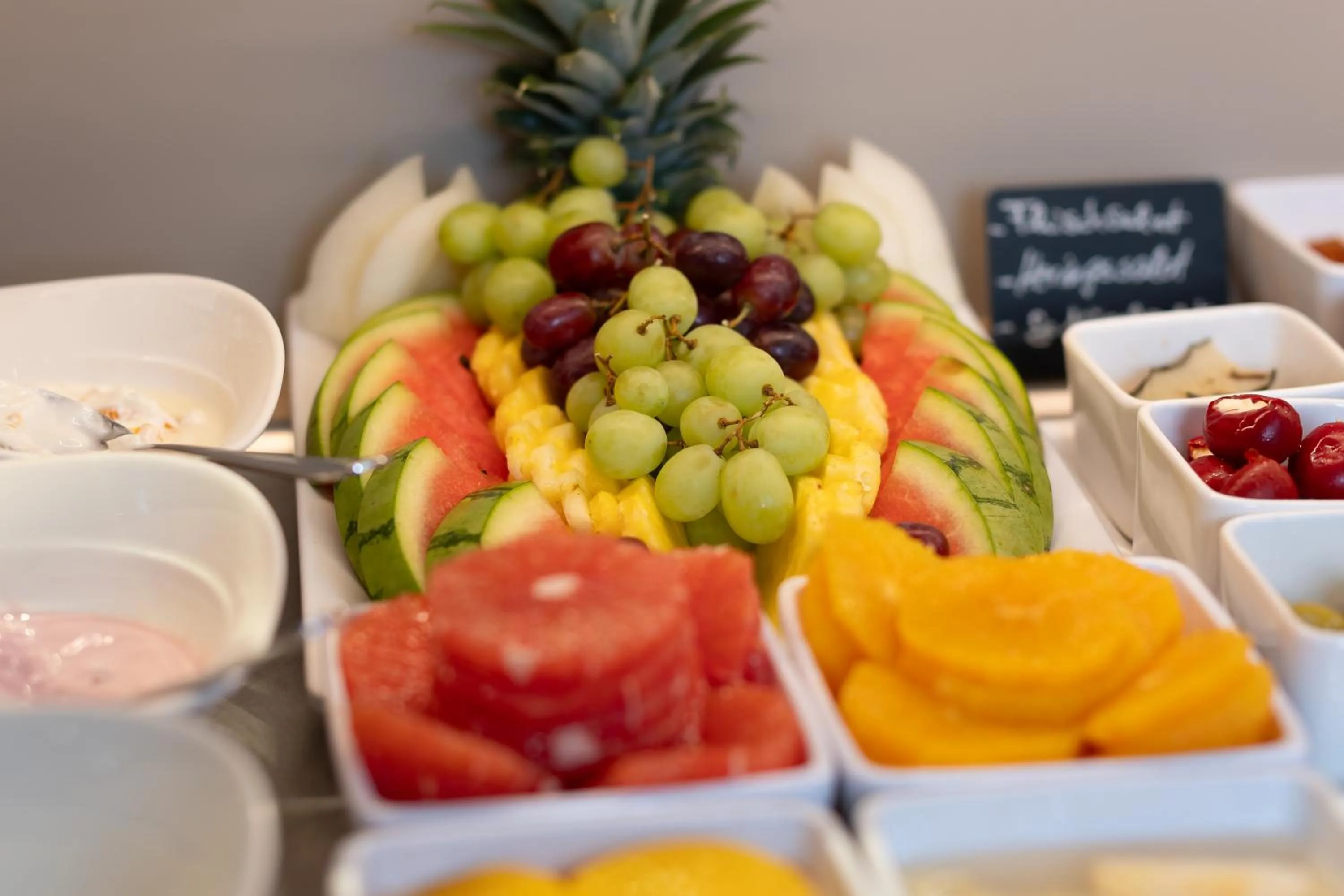 Buffet breakfast in Hotel Alpha