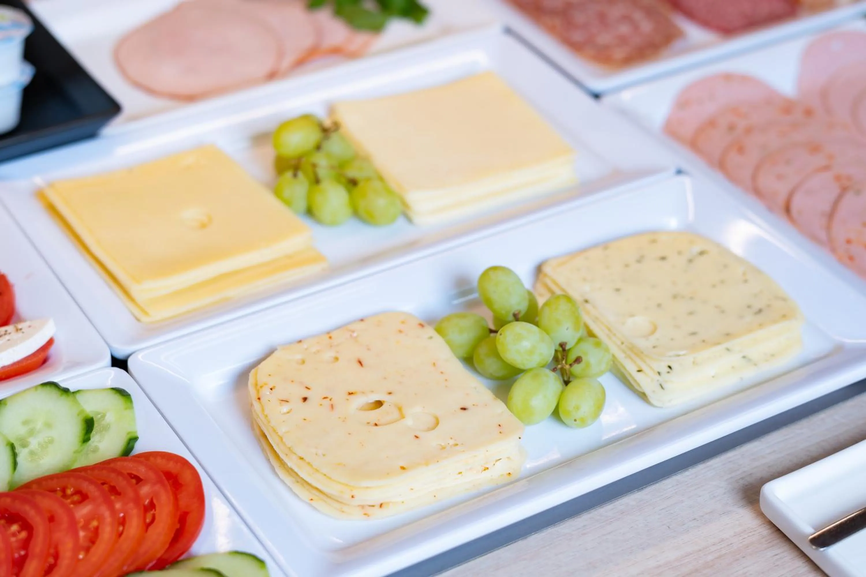 Buffet breakfast in Hotel Alpha