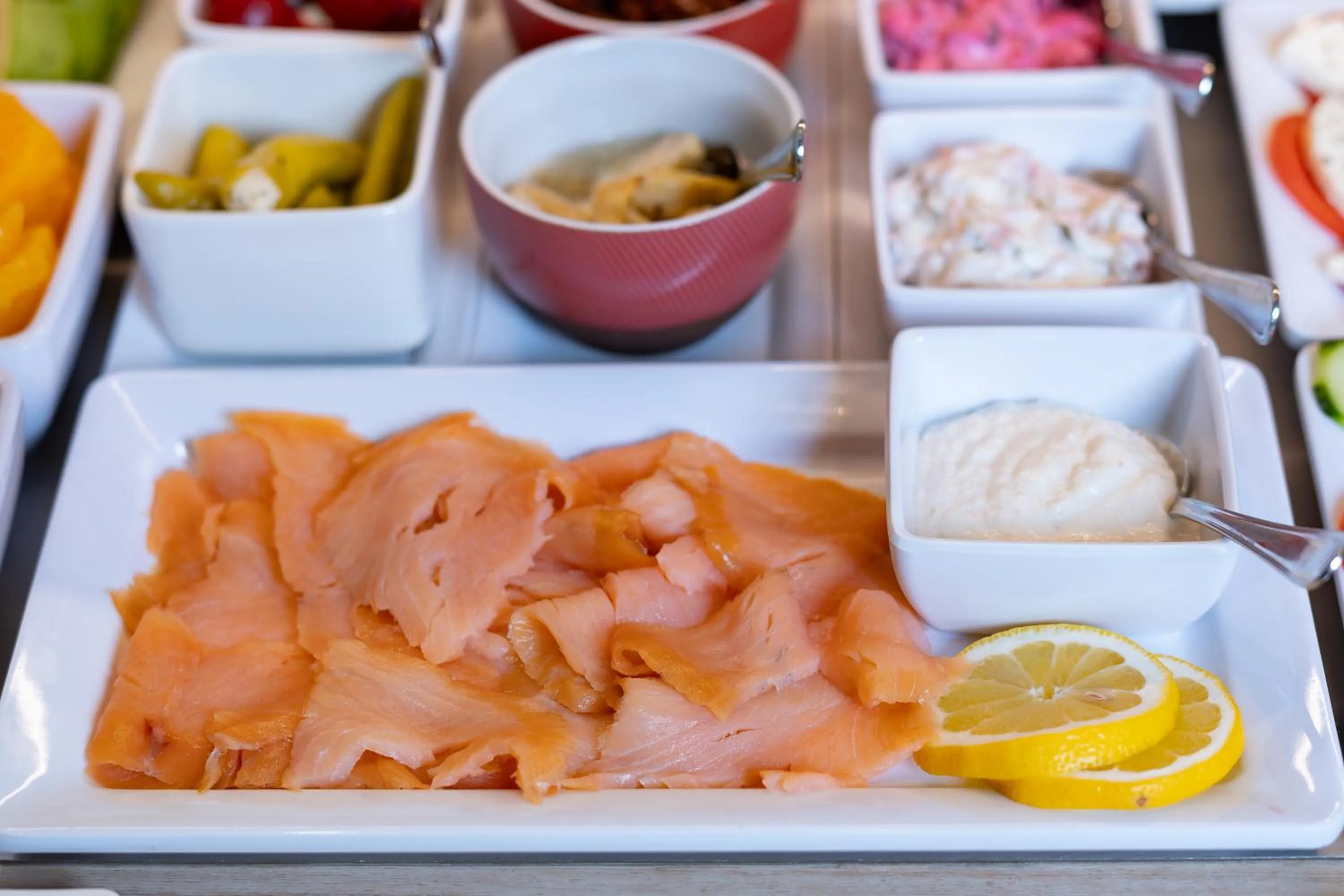 Buffet breakfast in Hotel Alpha