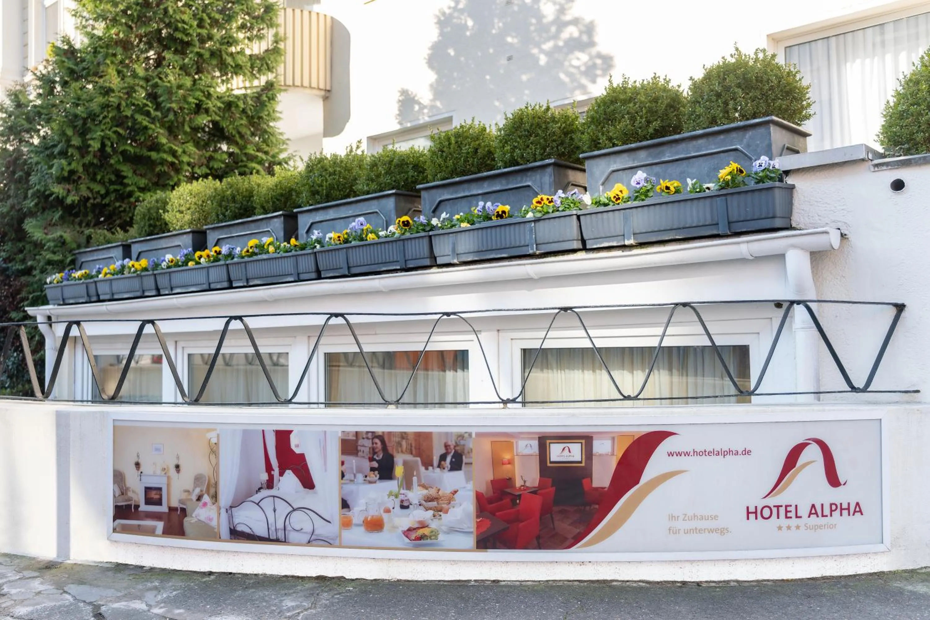 Property building in Hotel Alpha