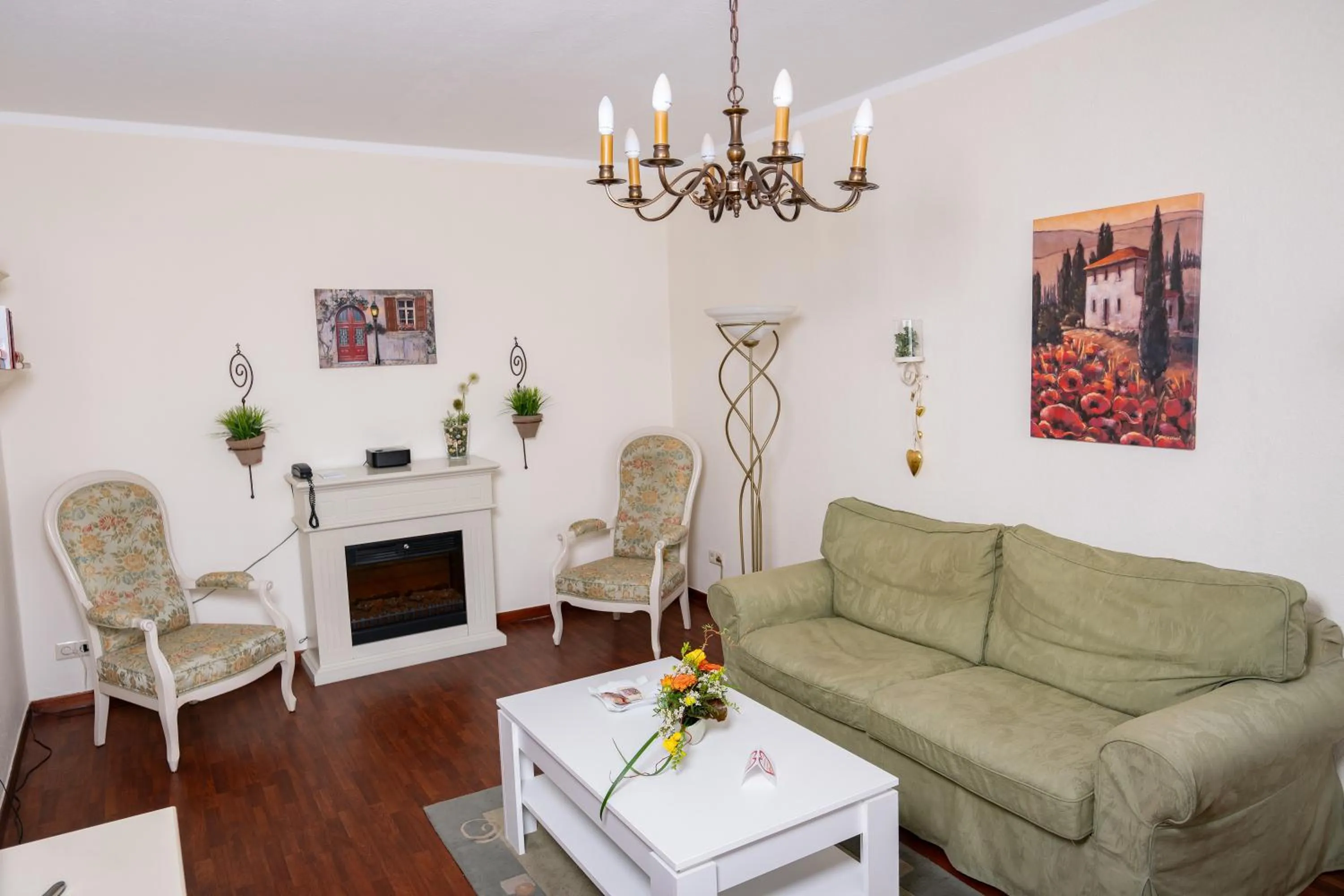 Living room in Hotel Alpha