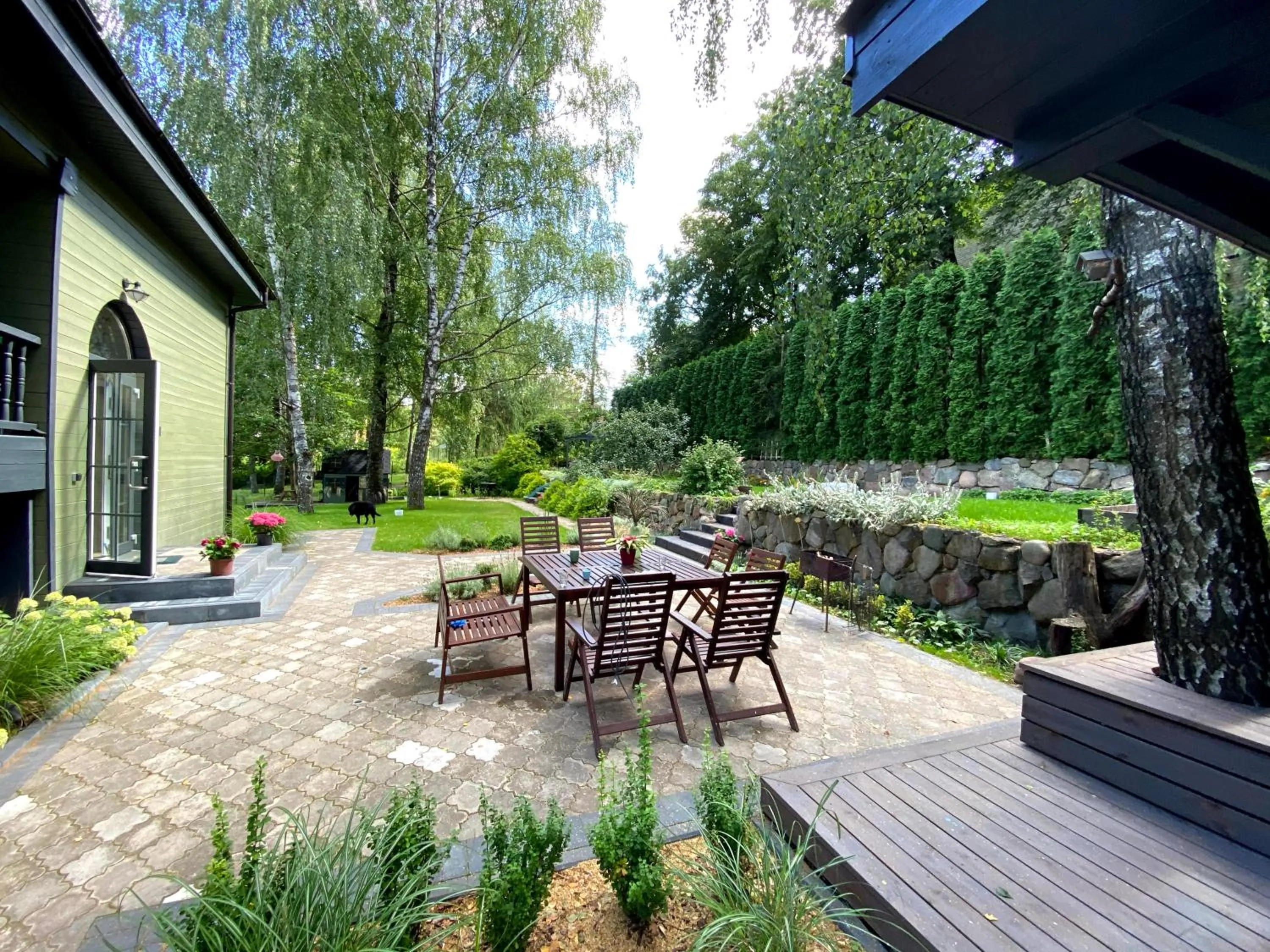 Patio in "Parko vila" Anykščiai