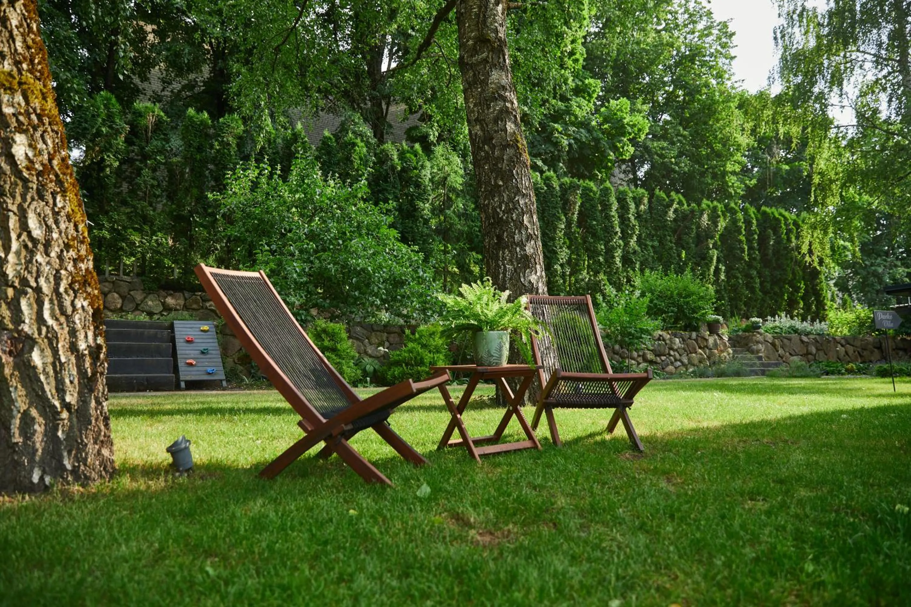 Patio in "Parko vila" Anykščiai