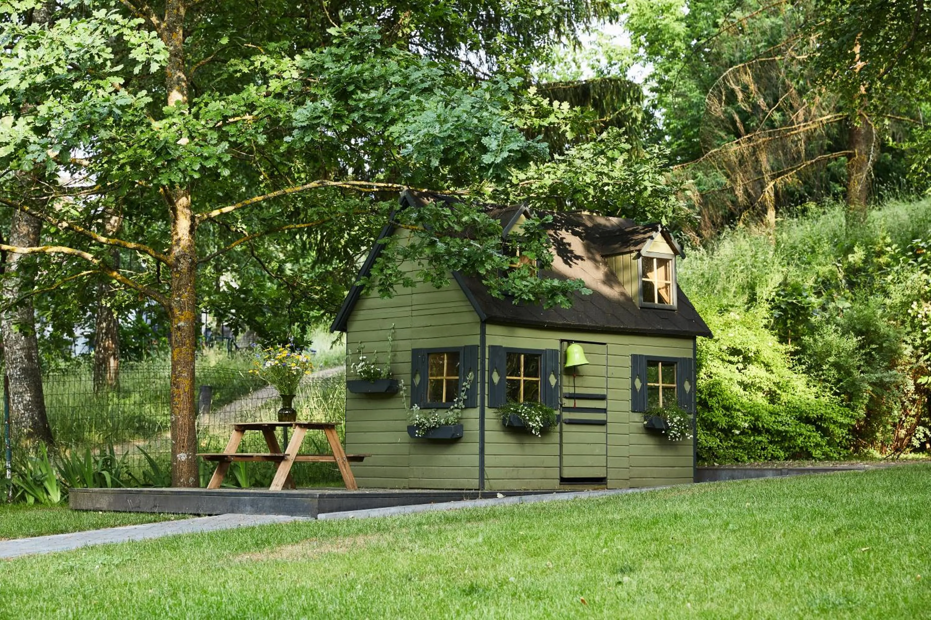 Children play ground in "Parko vila" Anykščiai