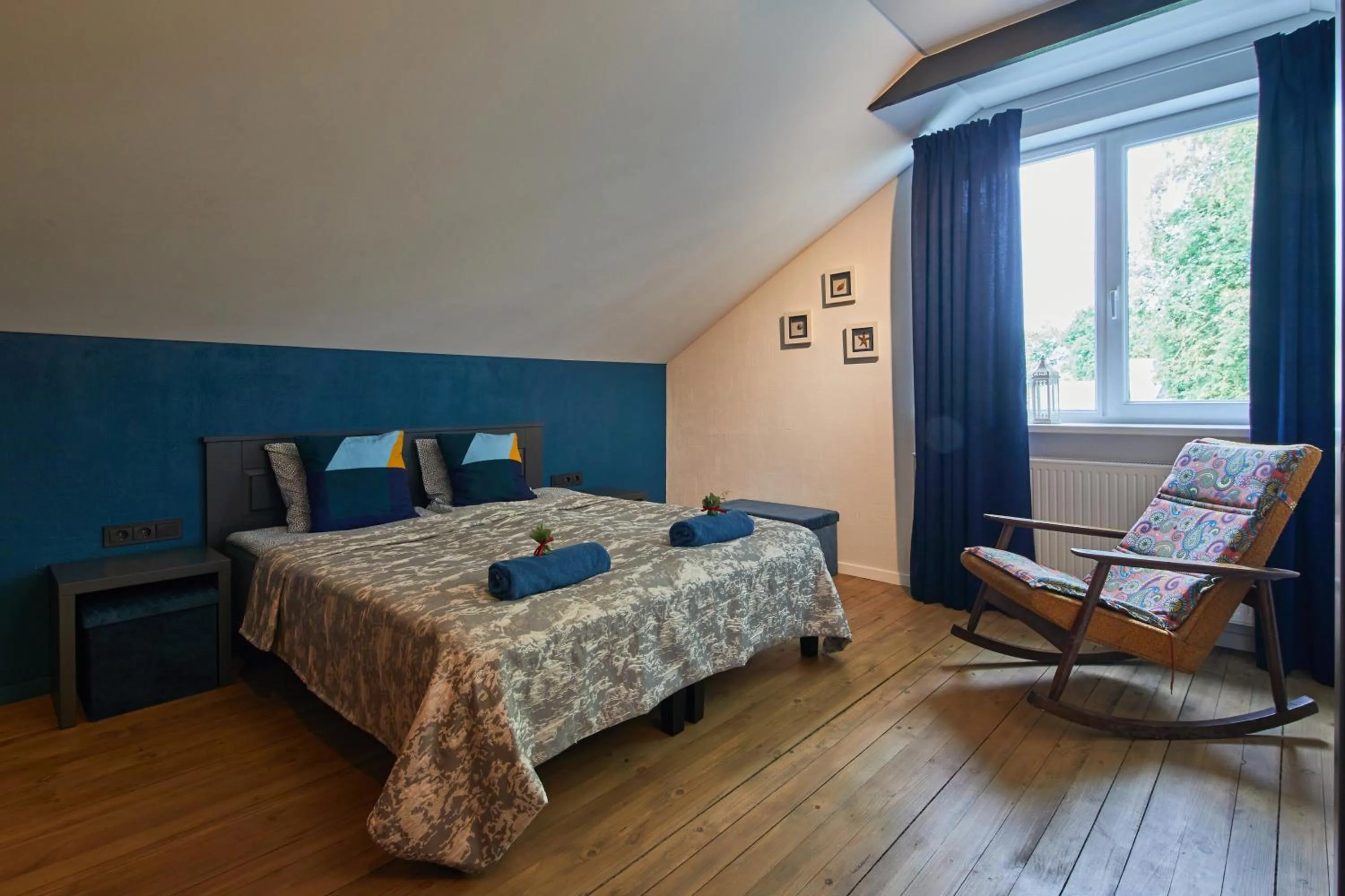 Bedroom, Bed in "Parko vila" Anykščiai