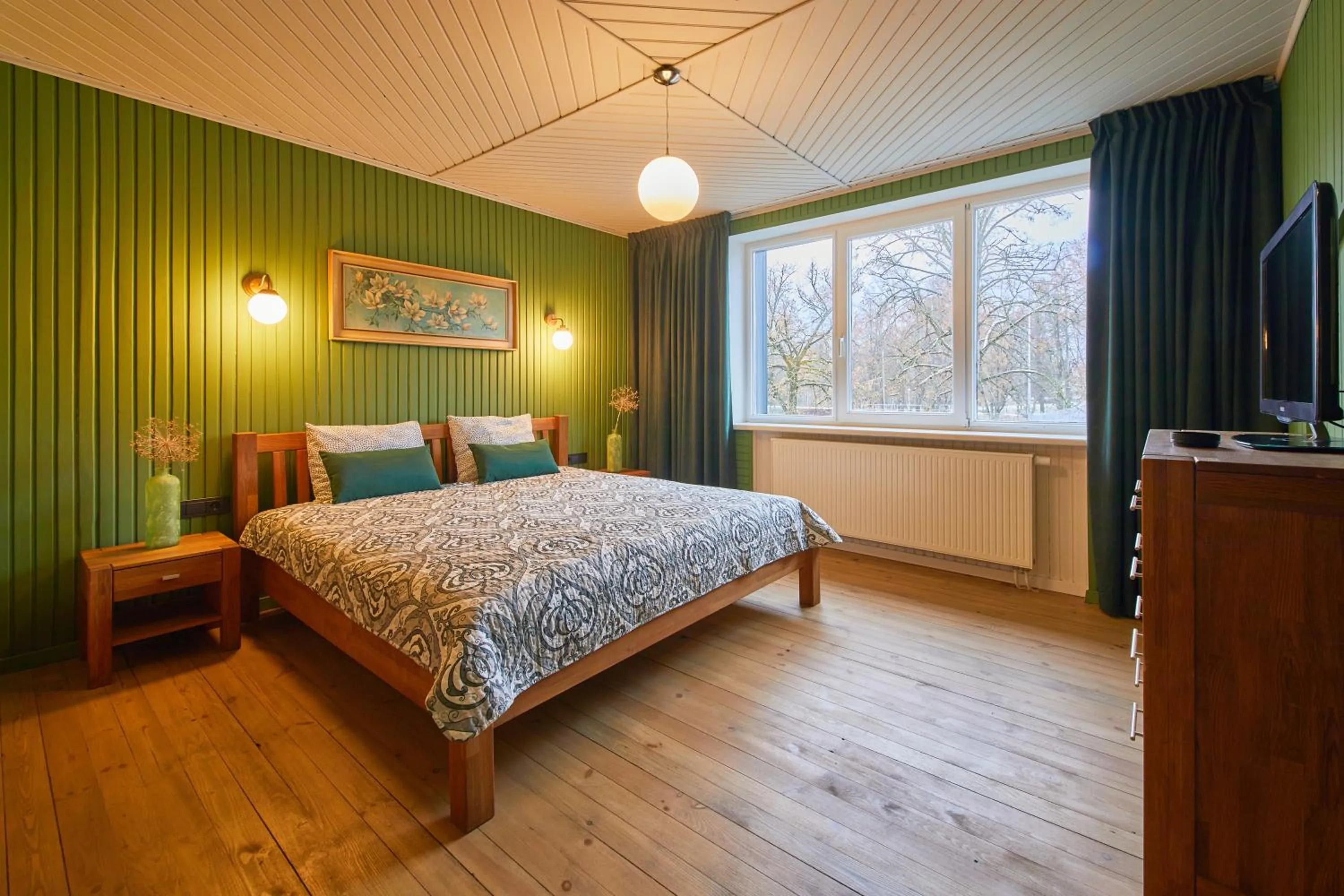 Bed in "Parko vila" Anykščiai