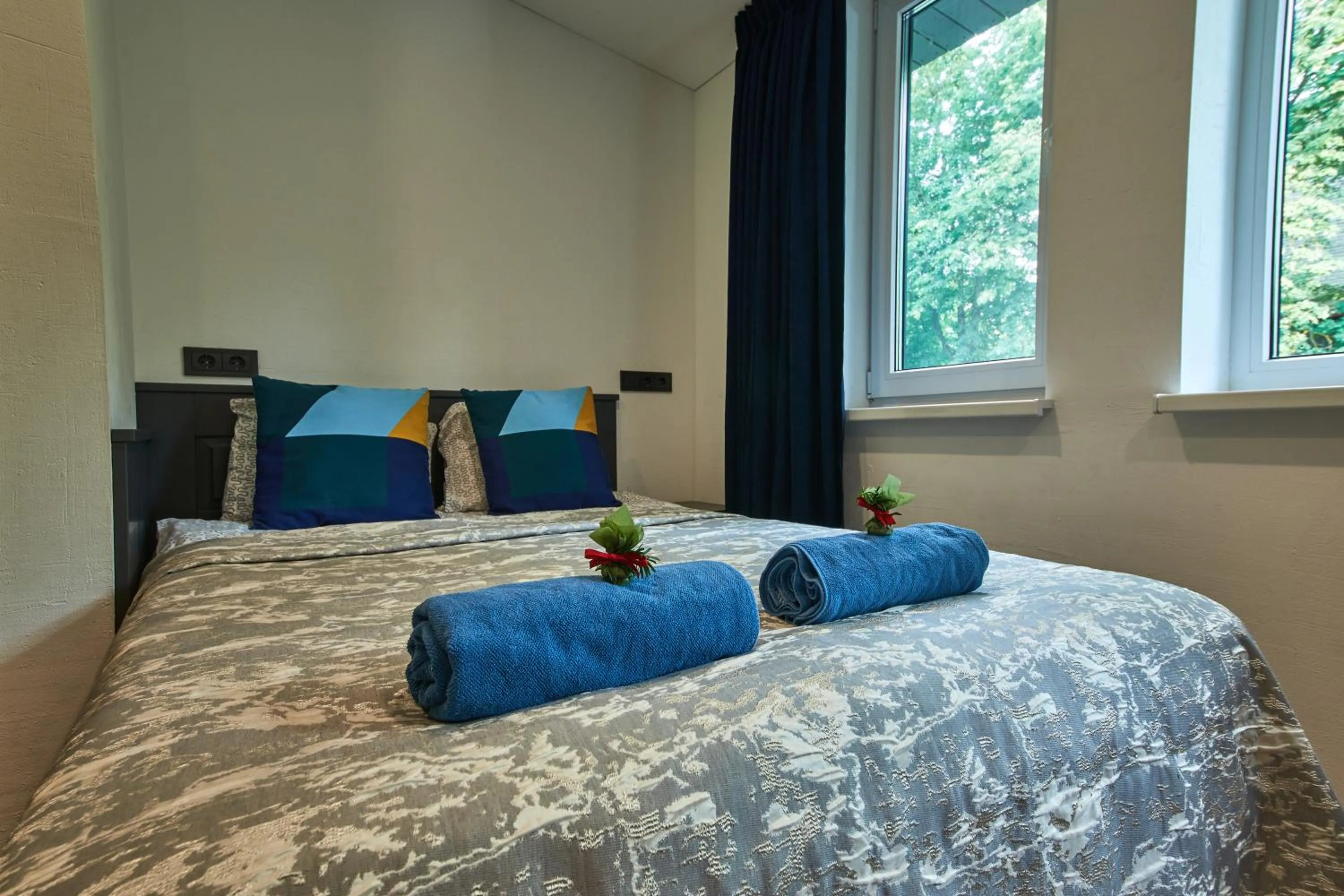 Bedroom, Bed in "Parko vila" Anykščiai