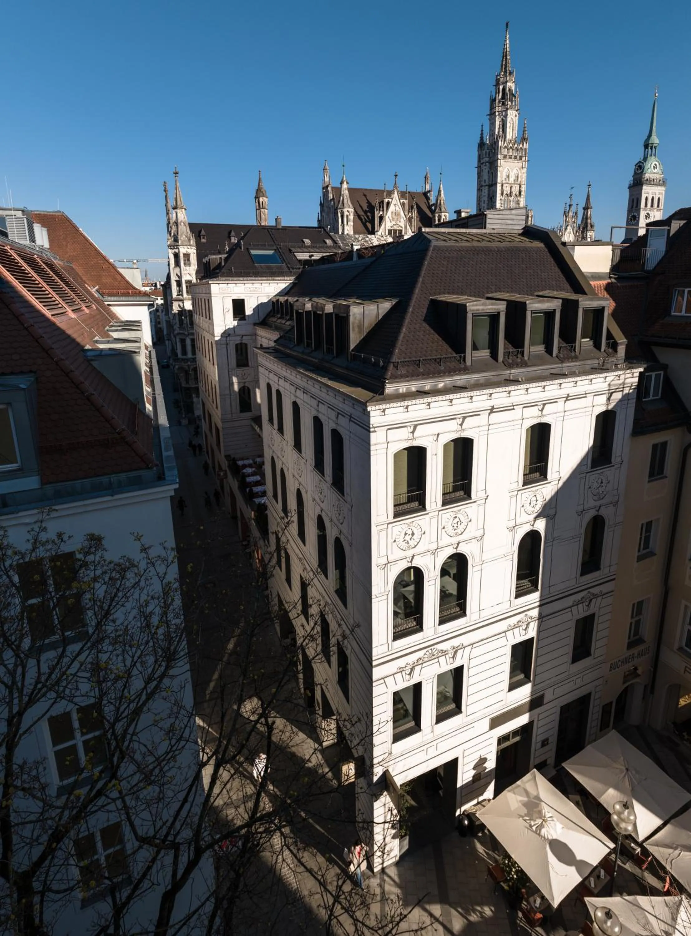 Property building in DO & CO Hotel München