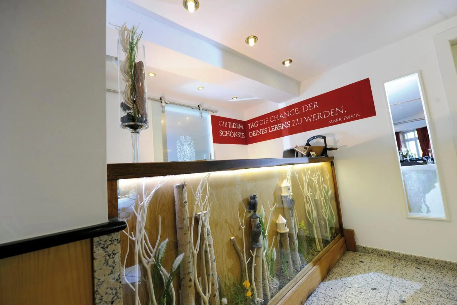 Lobby or reception in Landidyll Hotel Haus Hochstein