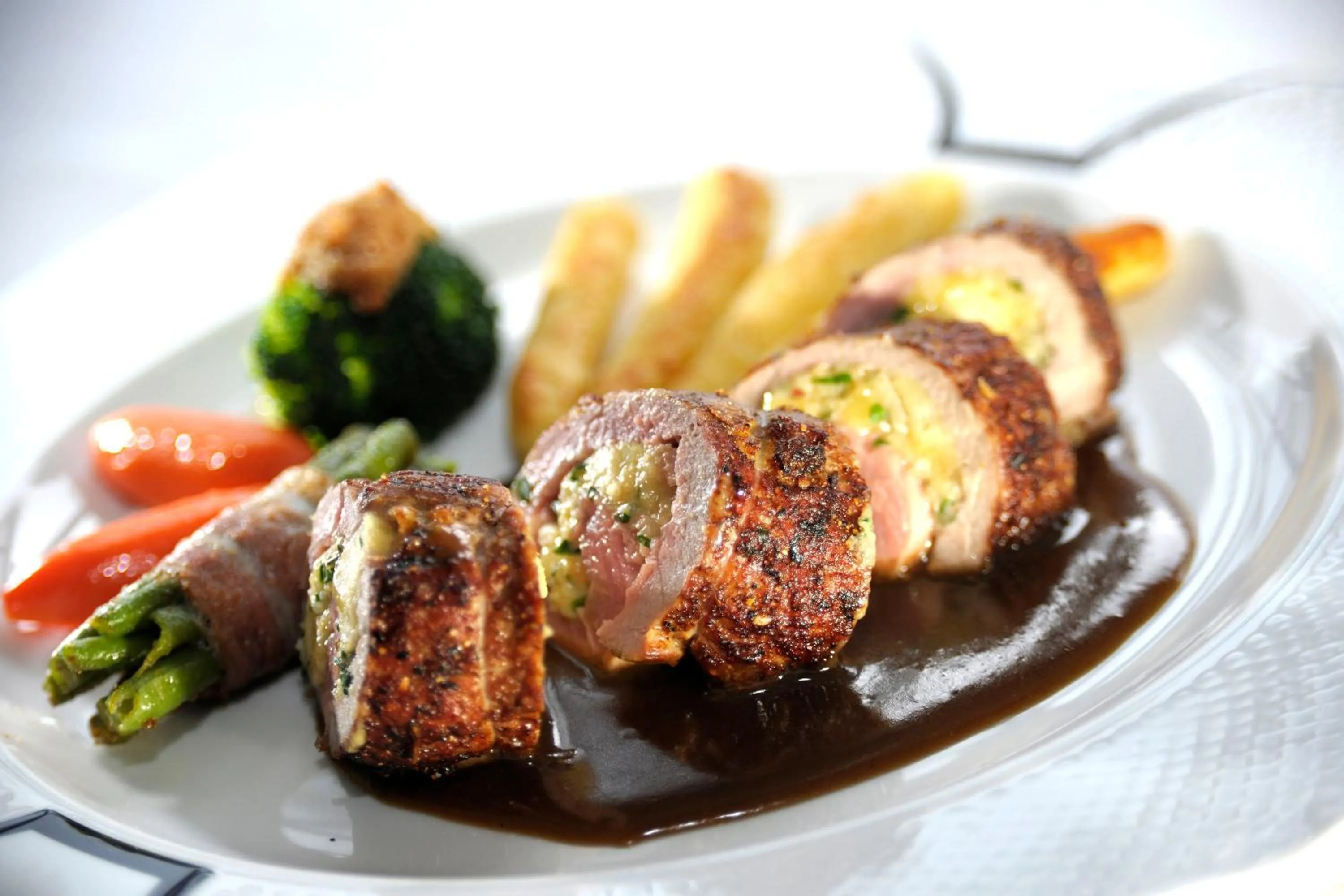 Food close-up in Landidyll Hotel Haus Hochstein