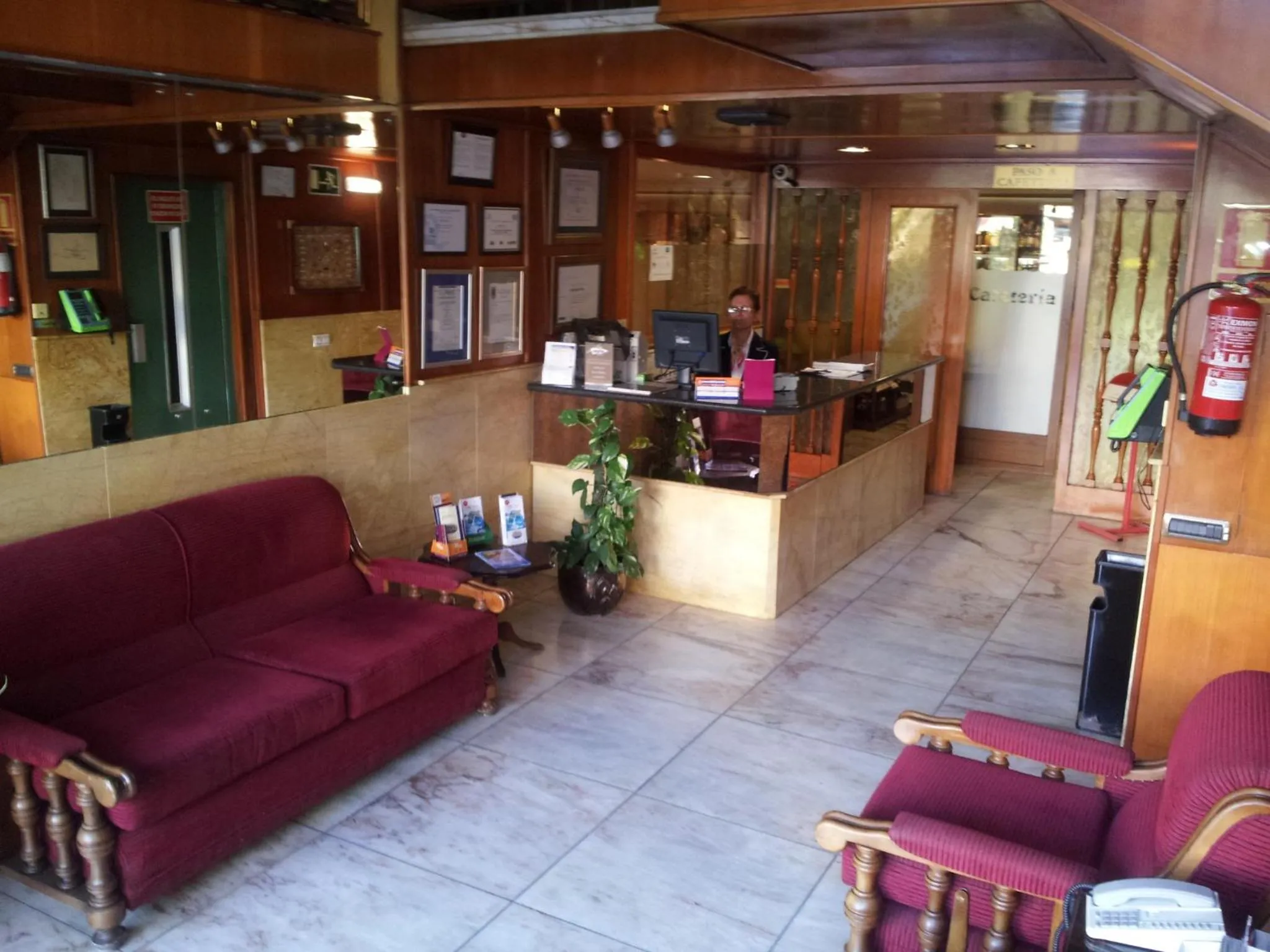 Lobby or reception in Begoña Playa