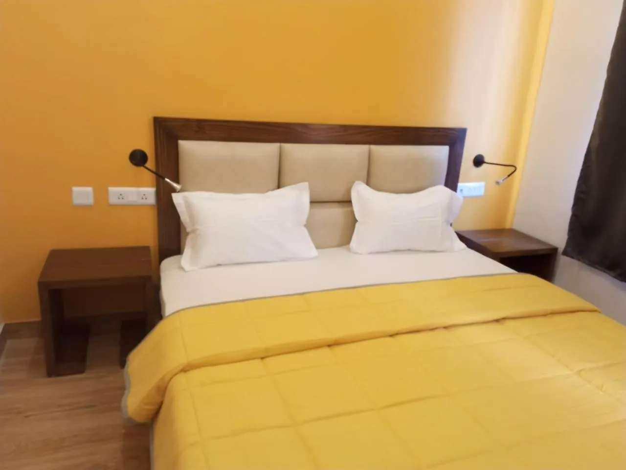 Bed in Joey's Hostel Rishikesh