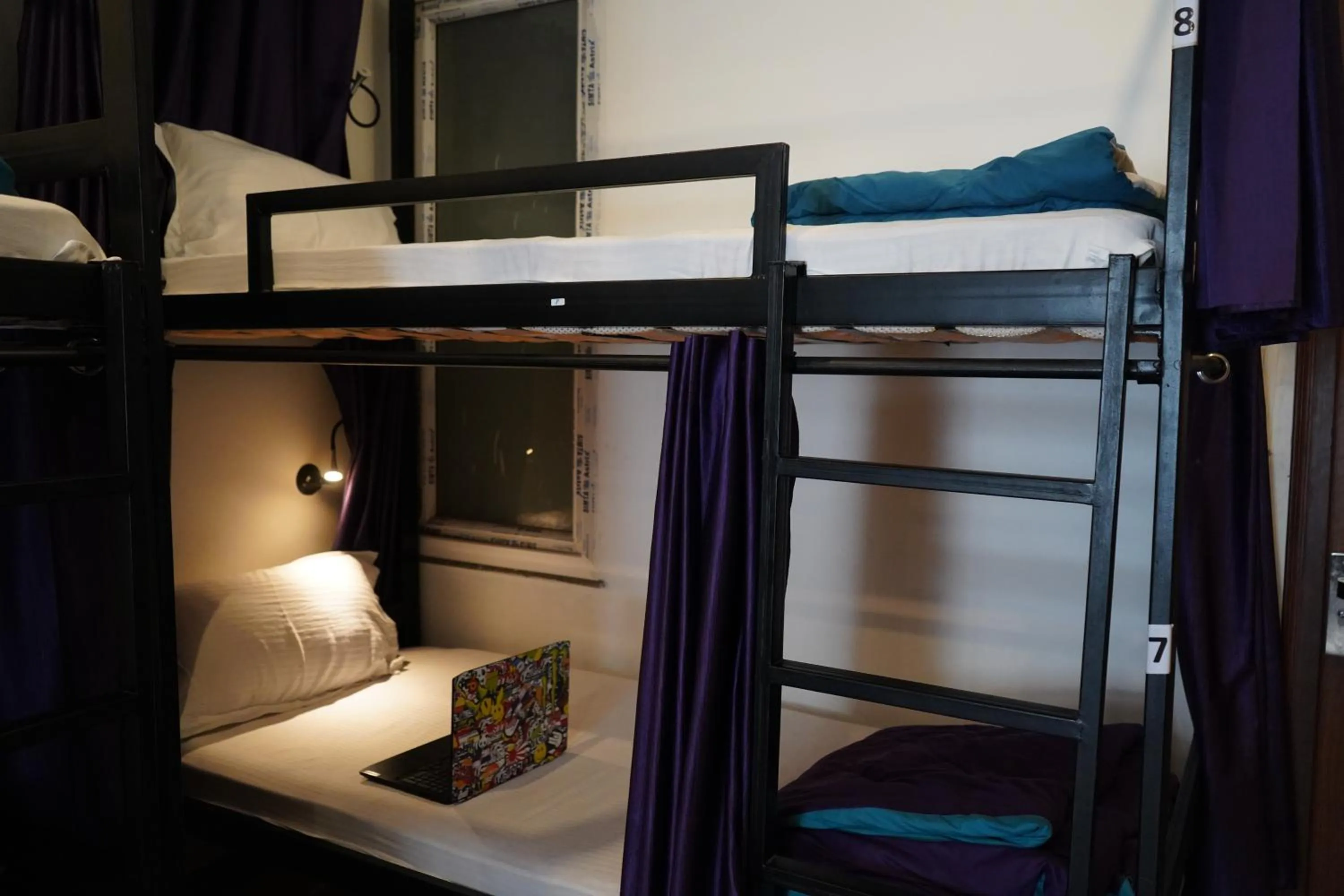 bunk bed, Bed in Joey's Hostel Rishikesh