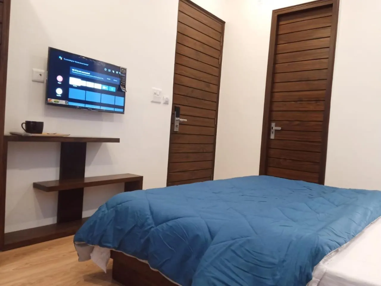 Bed in Joey's Hostel Rishikesh