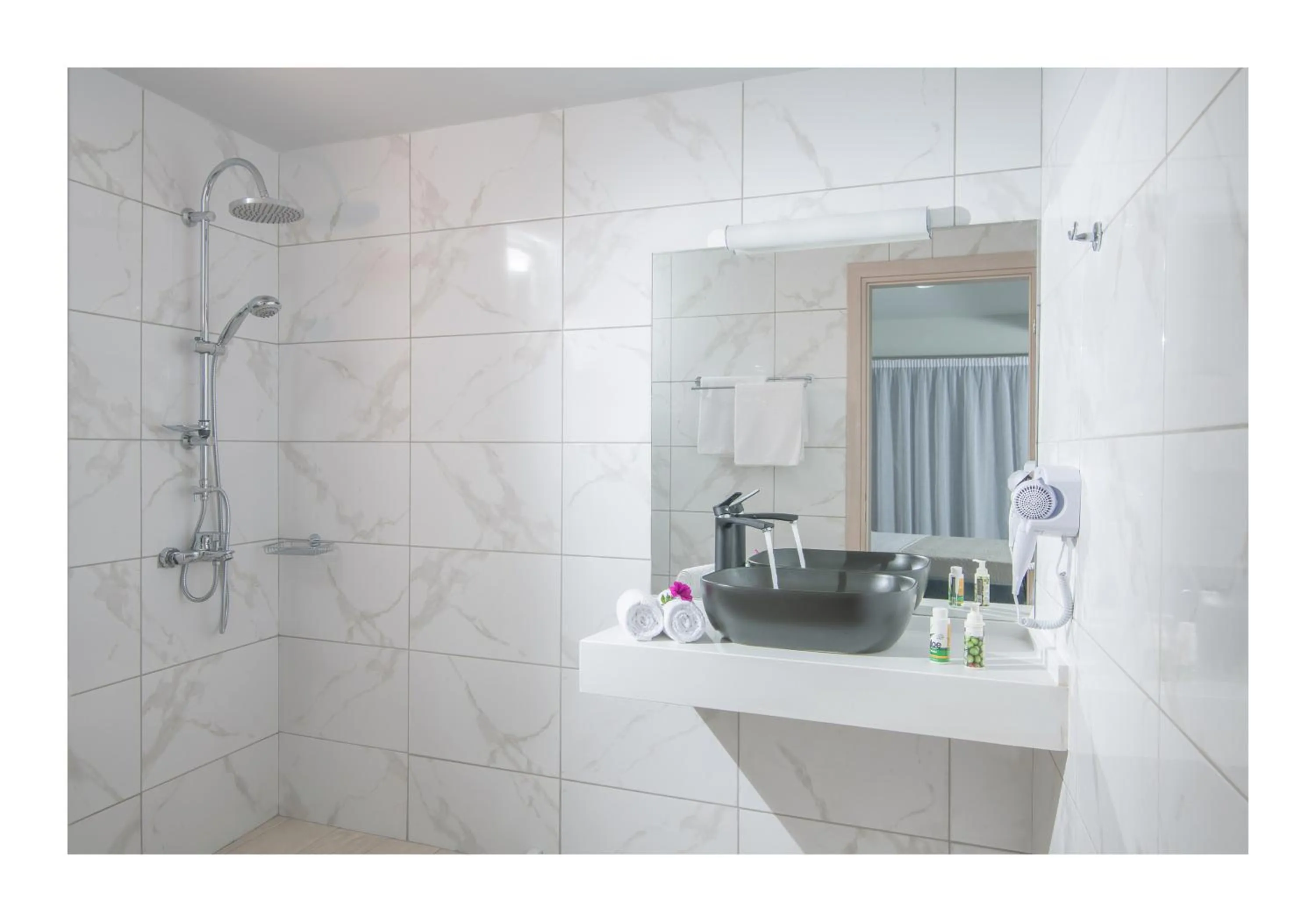 Bathroom in Golden Sunlight Hotel by Estia