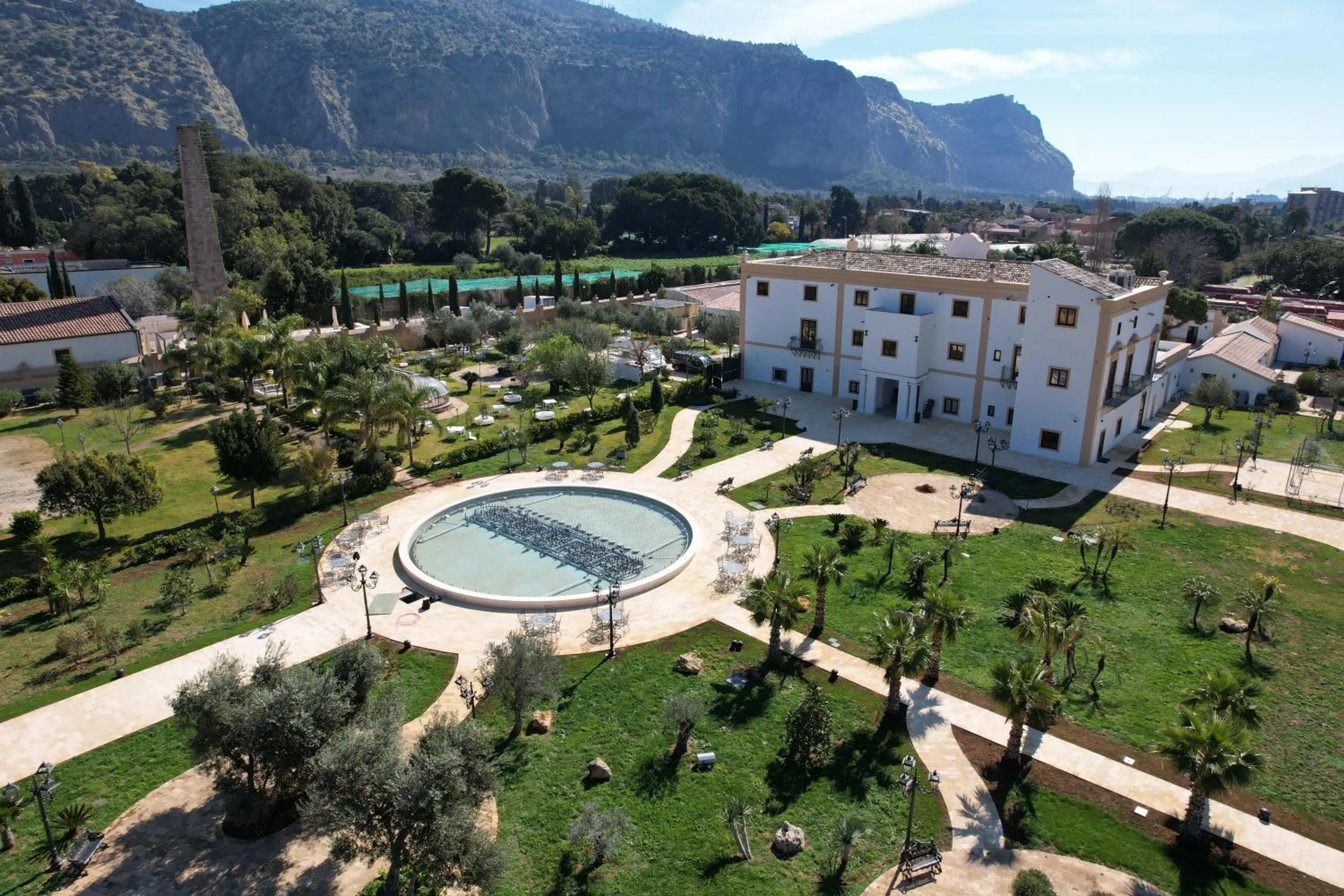 Garden in Villa del Gattopardo
