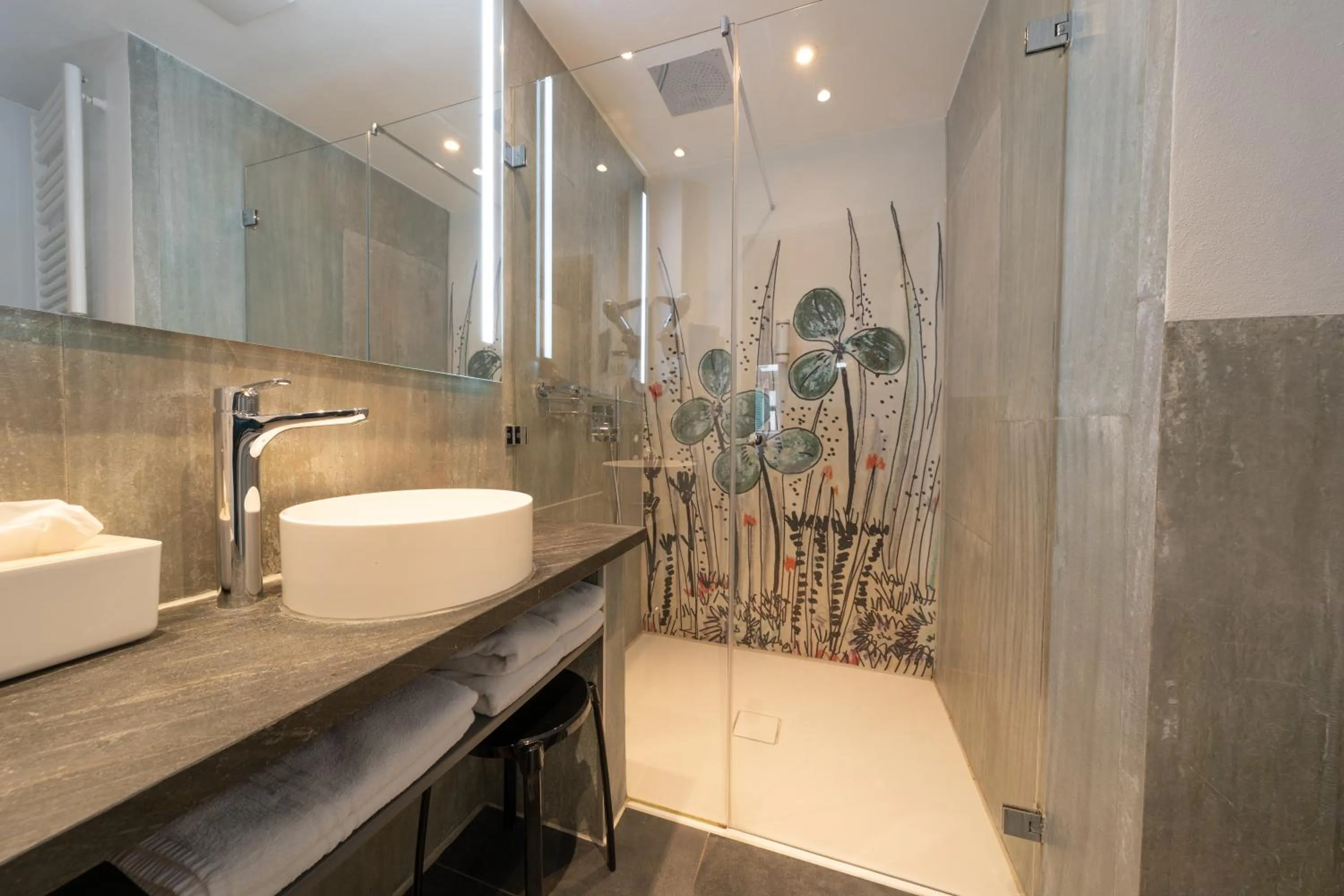 Bathroom in Hotel Am Schloss *** Superior