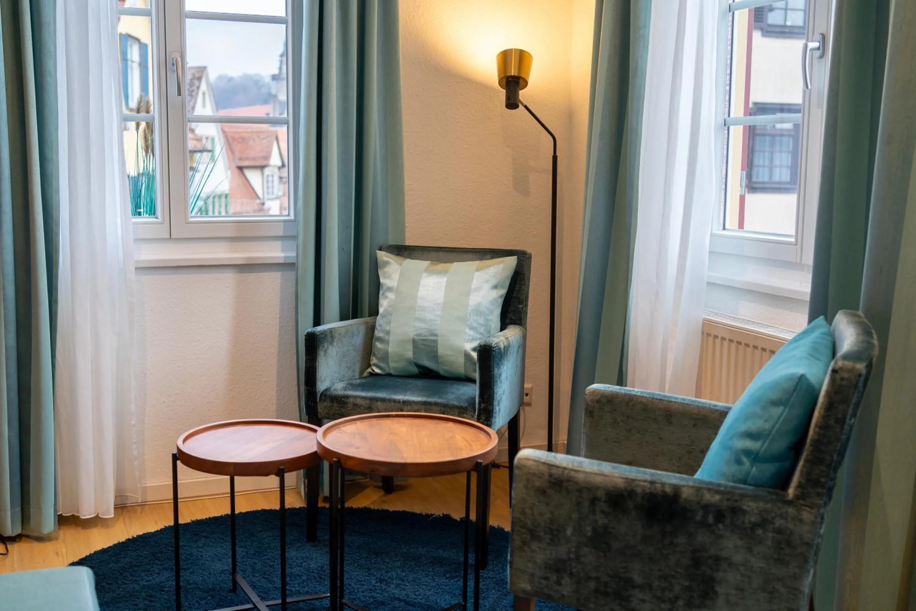 Seating area in Hotel Am Schloss *** Superior