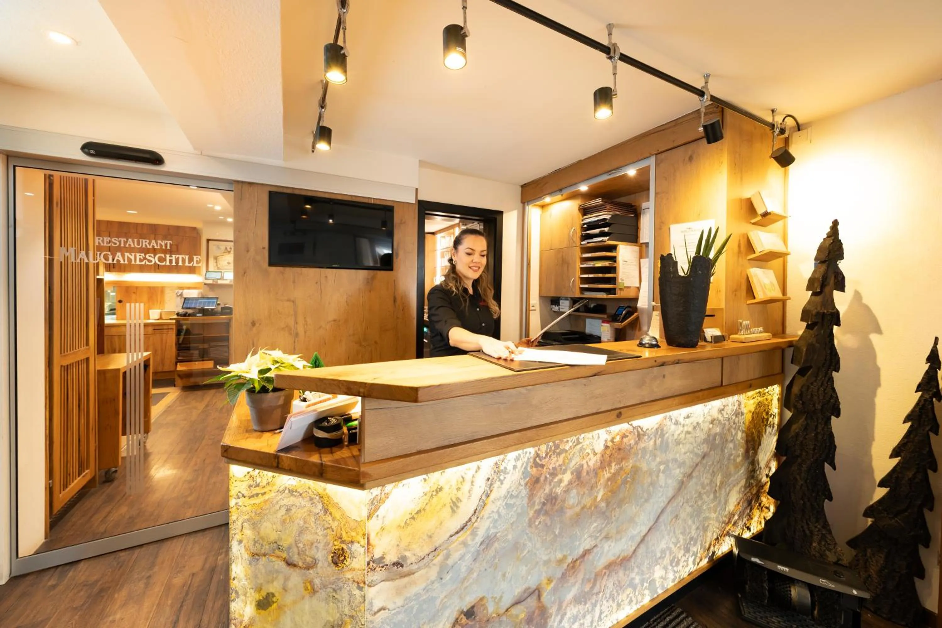 Lobby or reception in Hotel Am Schloss *** Superior