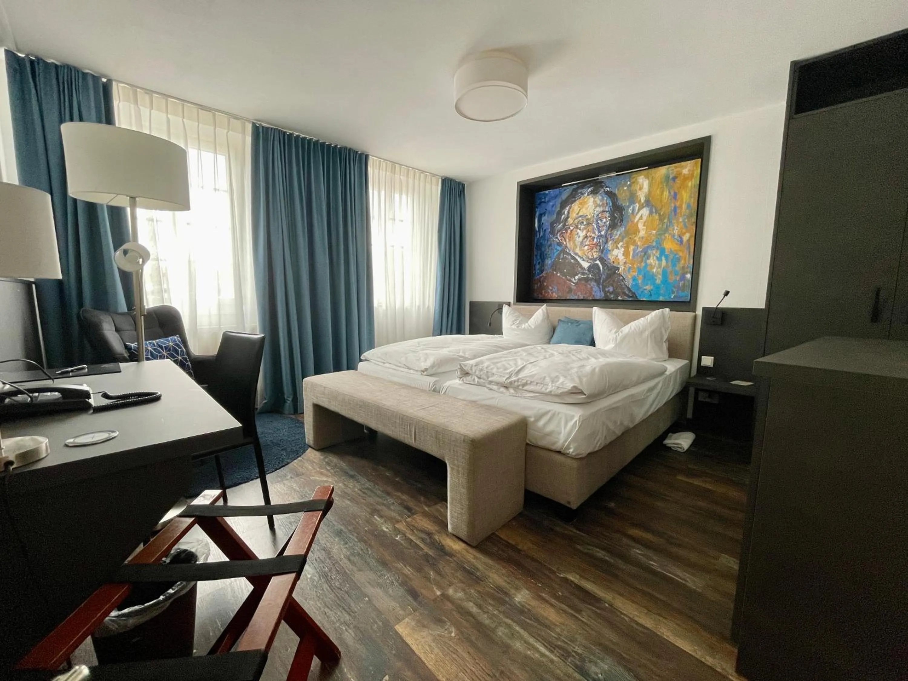 Bedroom, Bed in Hotel Am Schloss *** Superior