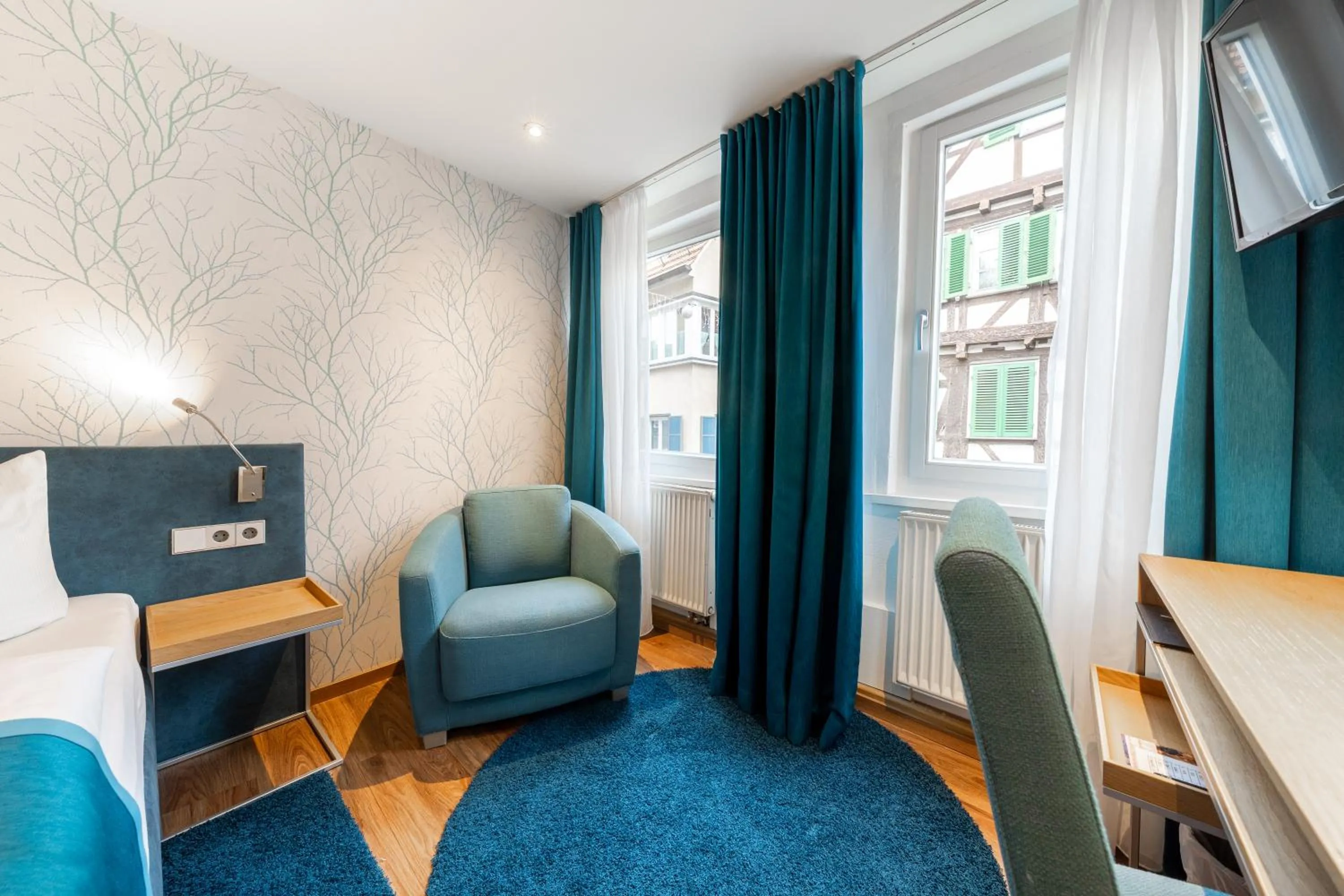 Seating area in Hotel Am Schloss *** Superior