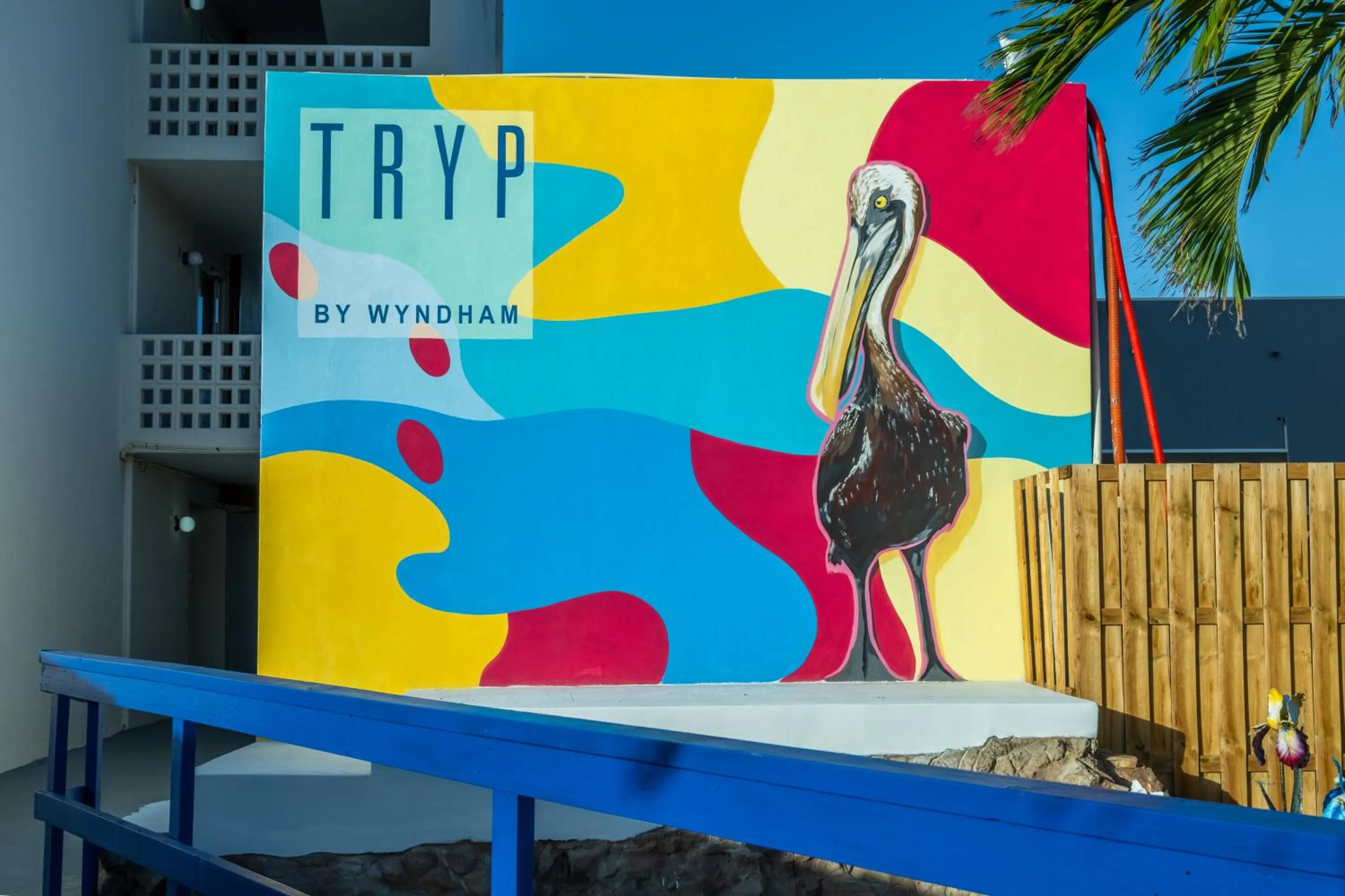 Property building in TRYP by Wyndham Aruba