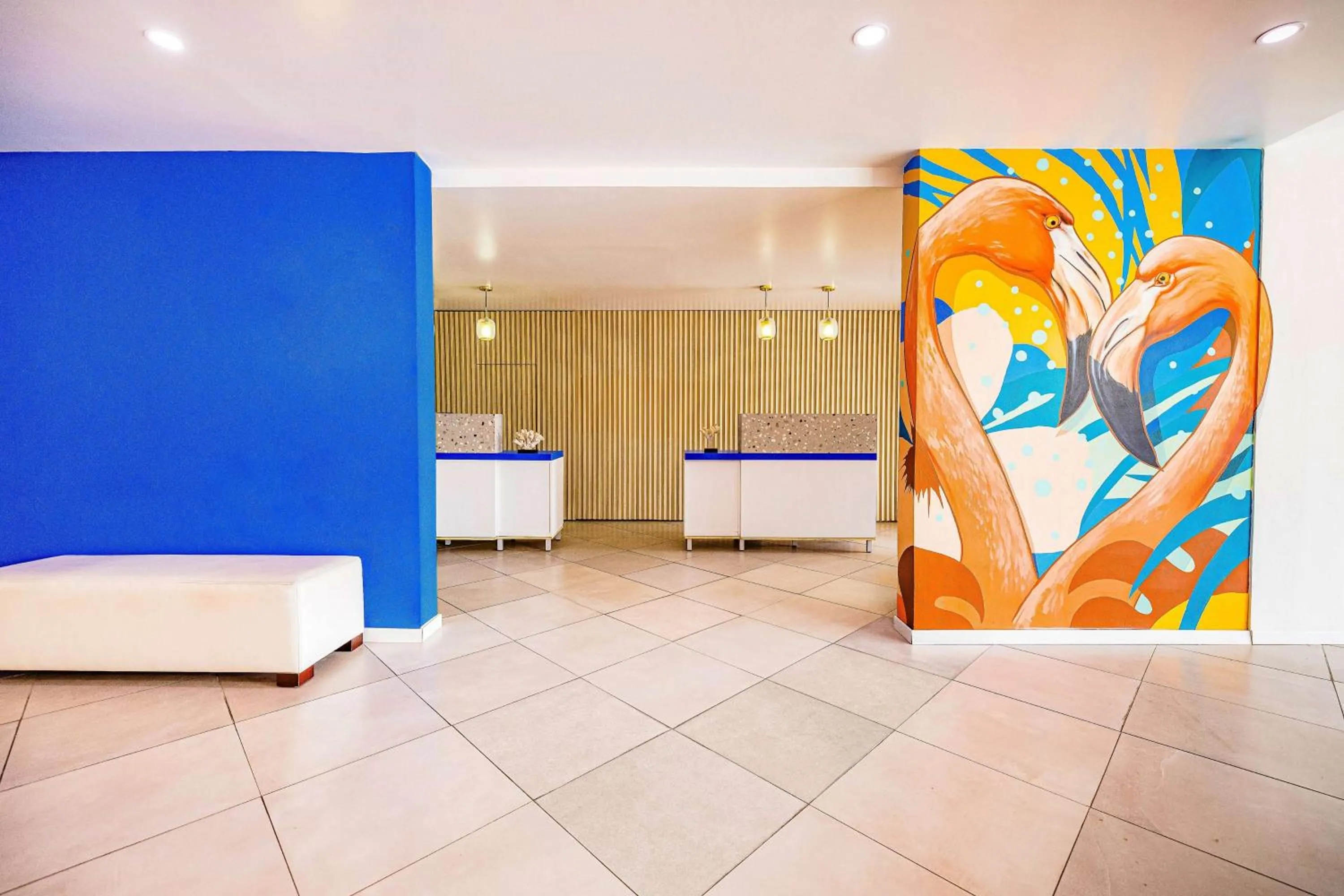 Lobby or reception in TRYP by Wyndham Aruba