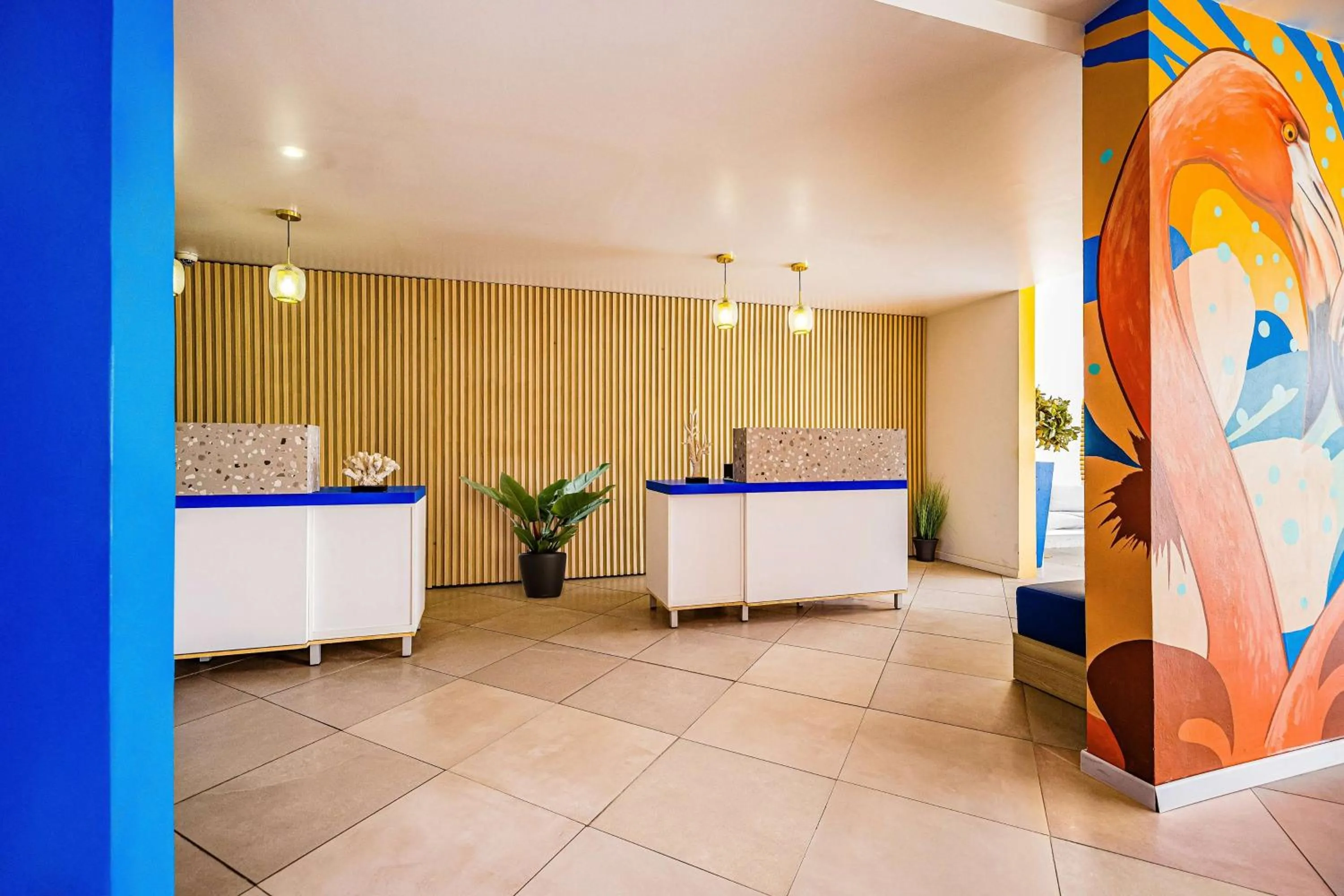 Lobby or reception in TRYP by Wyndham Aruba