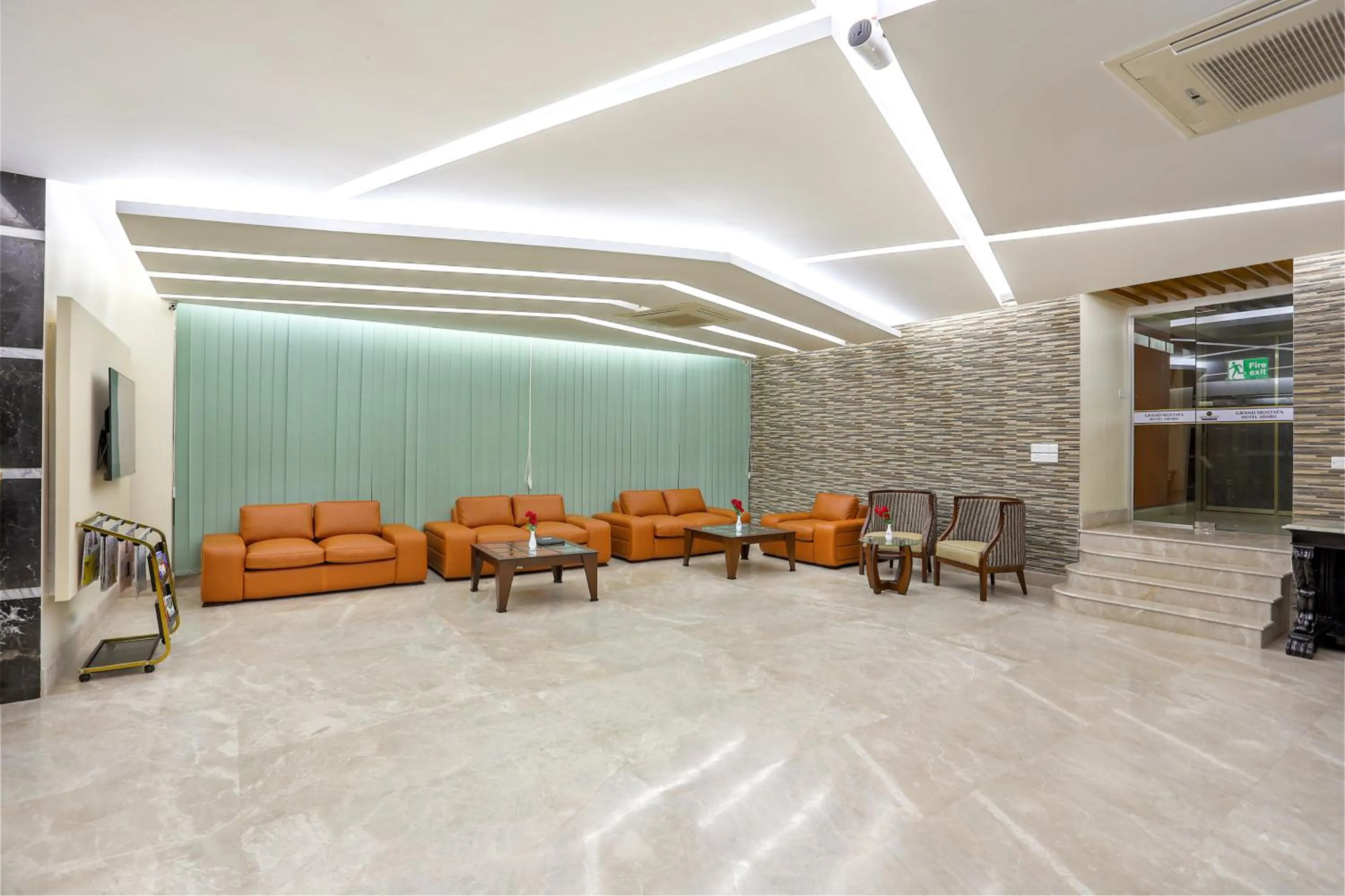 Lobby or reception in Grand Mostafa Hotel Ababil