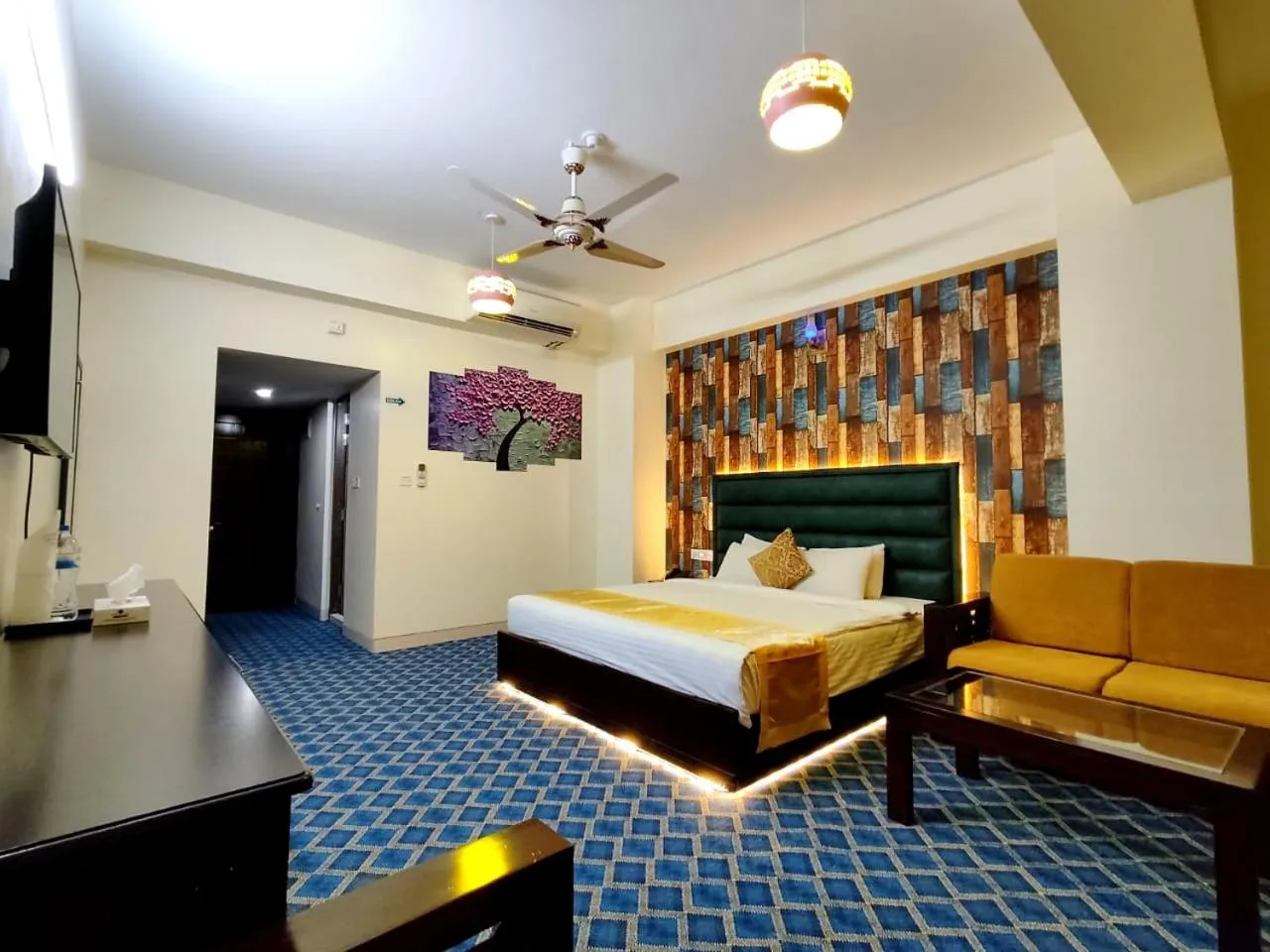 Bedroom, Bed in Grand Mostafa Hotel Ababil