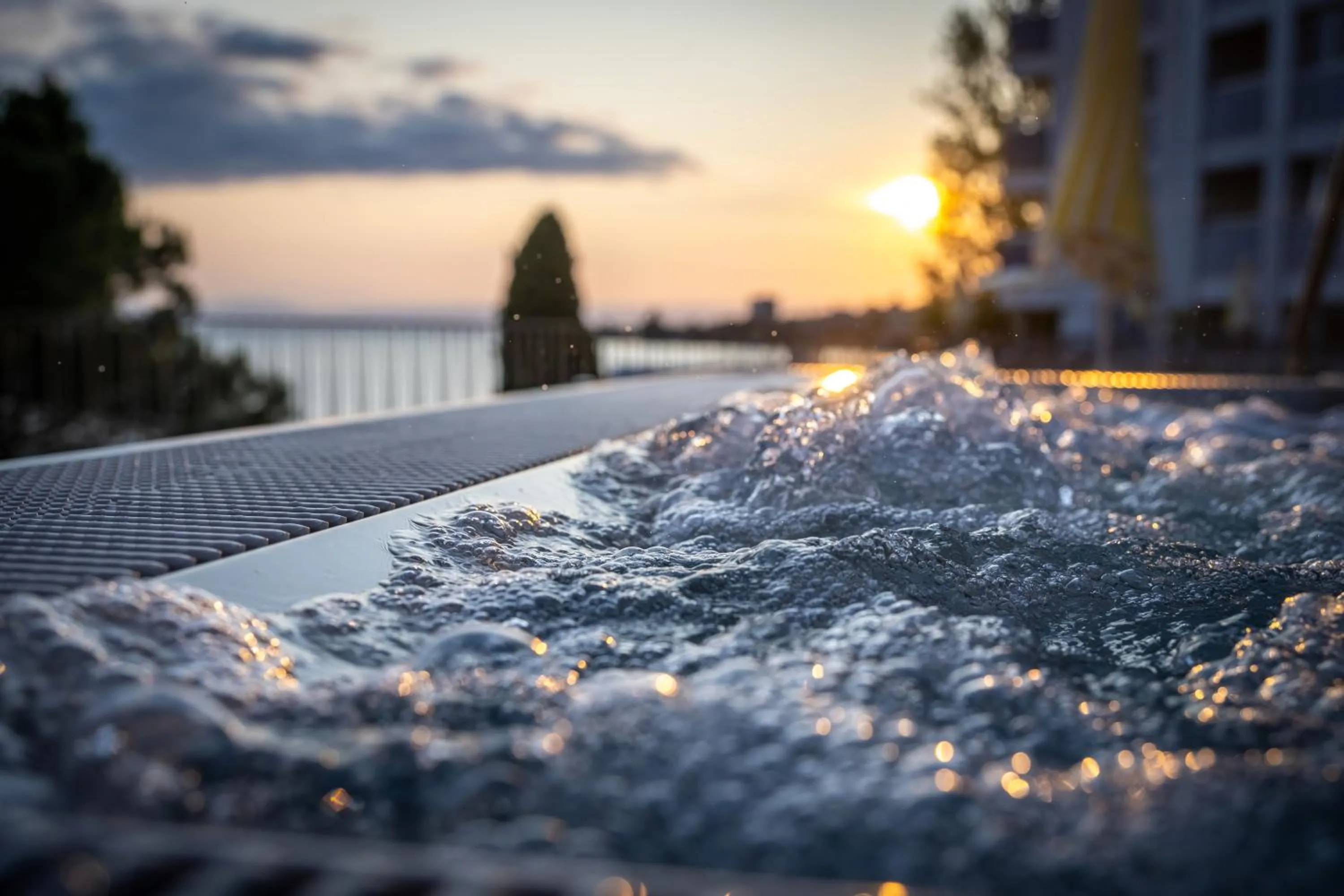 Hot Tub in Hotel Mona