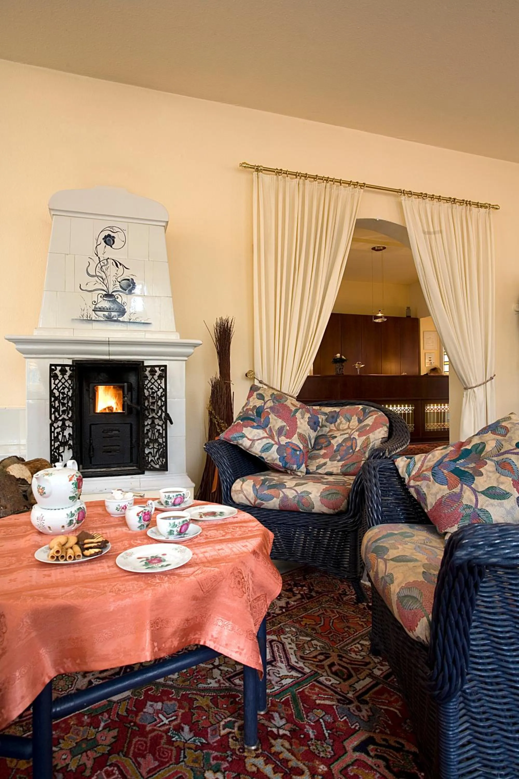 Lounge or bar in Ringhotel Residenz Wittmund