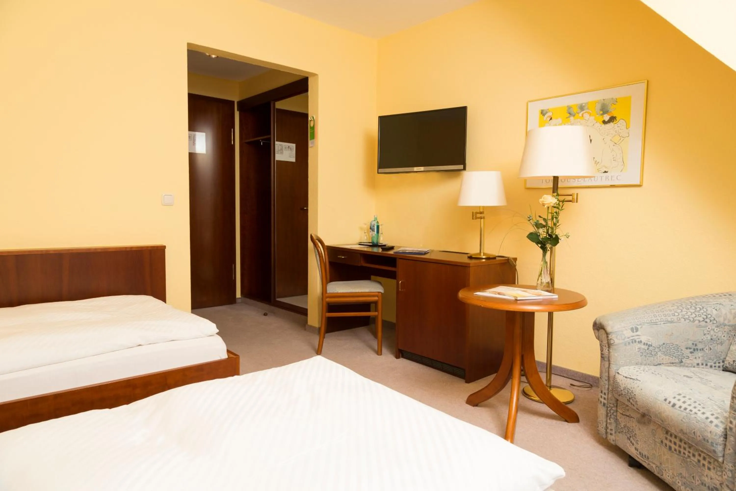 Bed in Ringhotel Residenz Wittmund