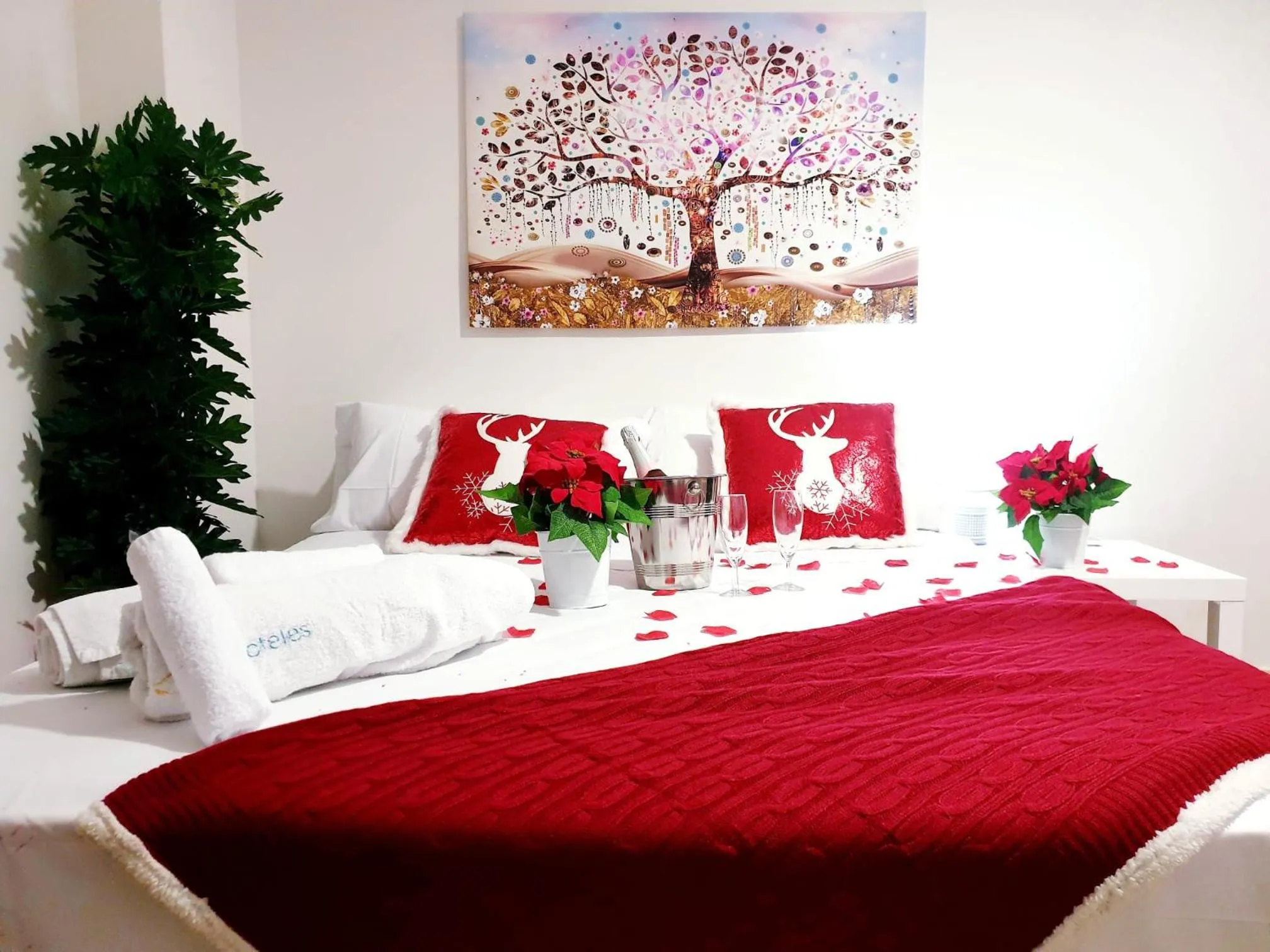 Bed in Hotel M5 Valencia Aeropuerto