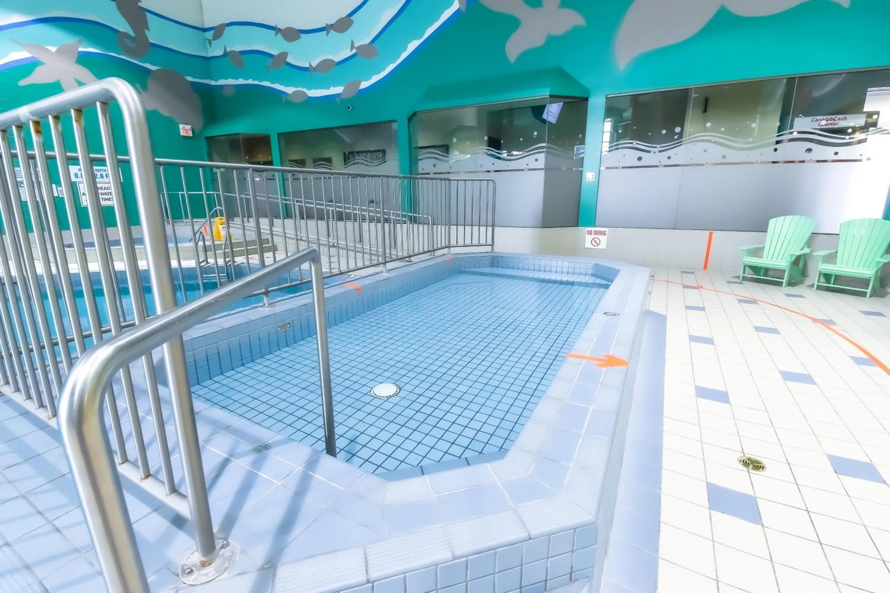 Swimming pool in Canad Inns Destination Centre Transcona