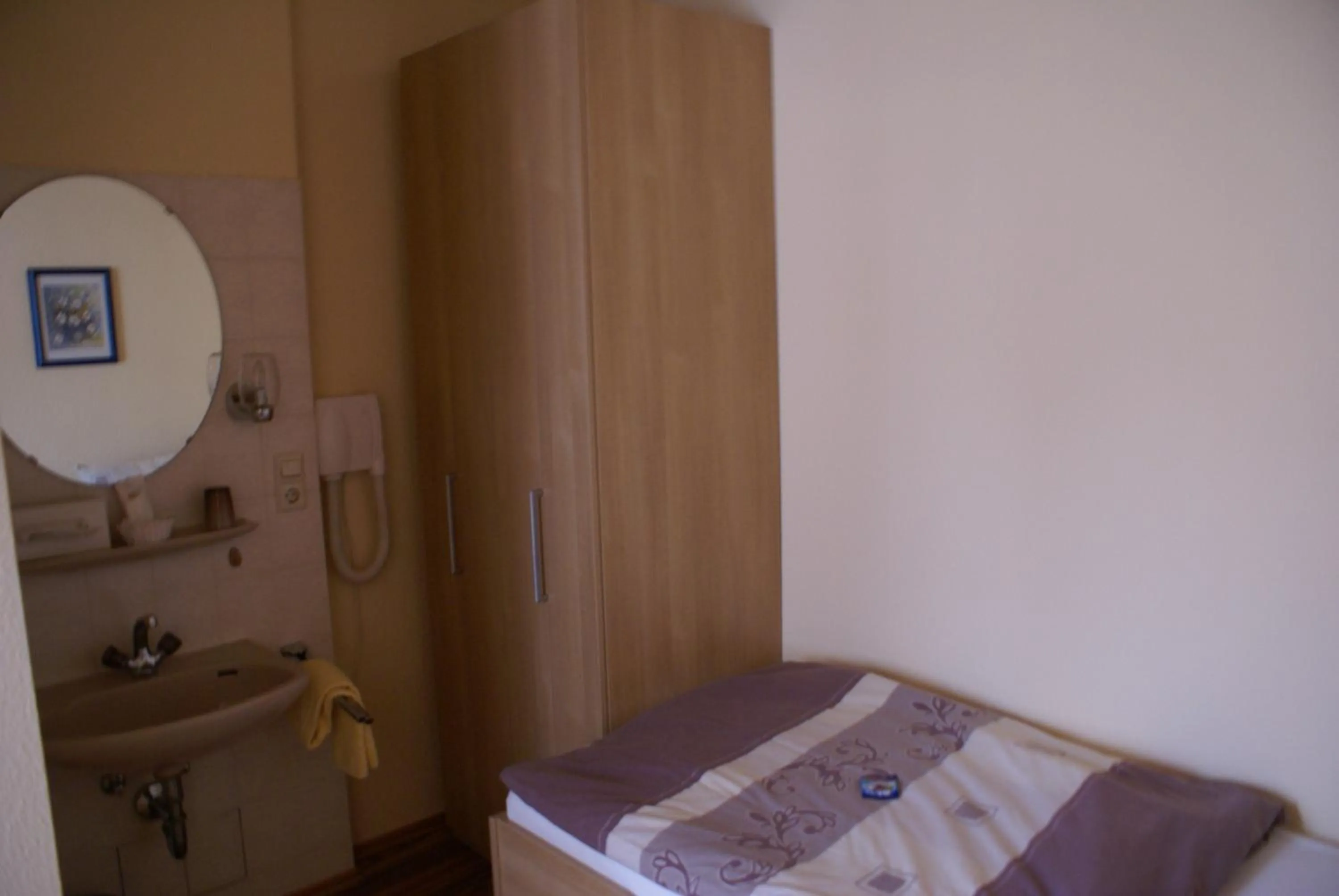 Decorative detail, Bed in Hotel Sonnenhof