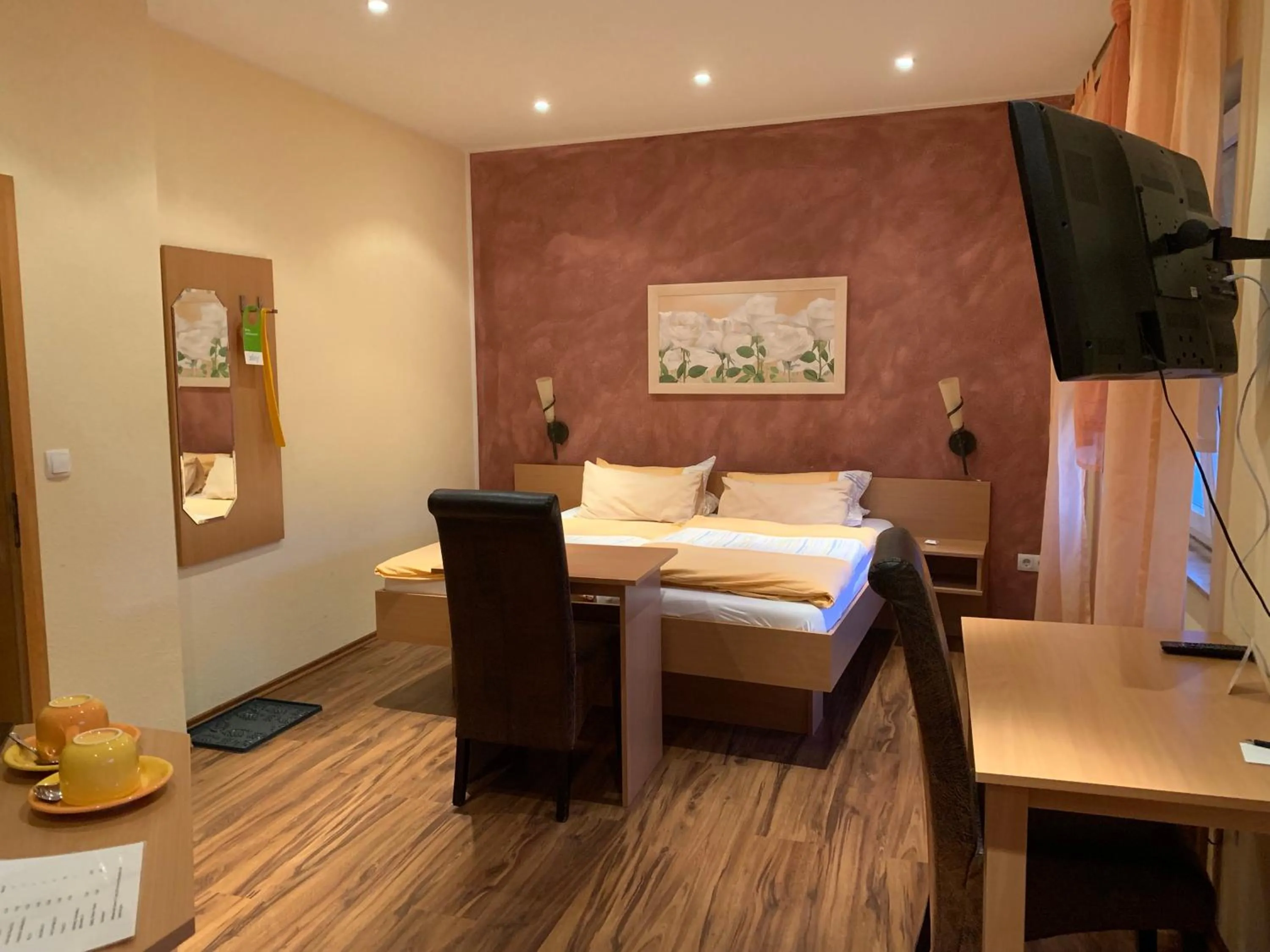 Bed in Hotel Sonnenhof