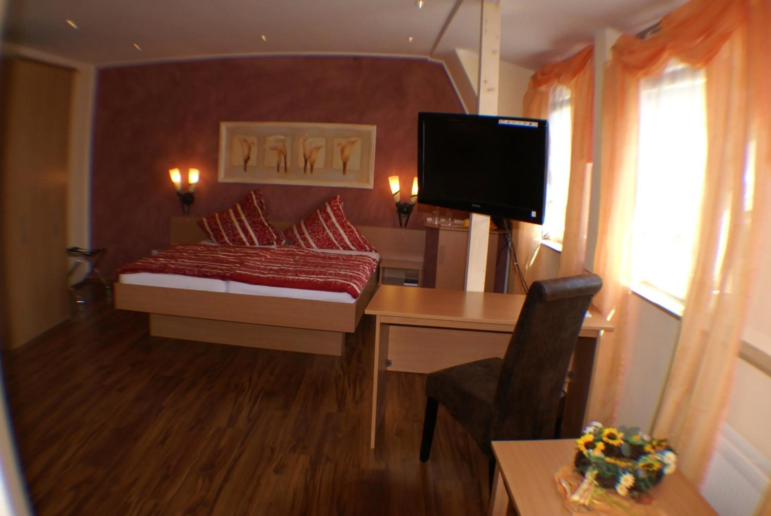 Photo of the whole room, Bed in Hotel Sonnenhof