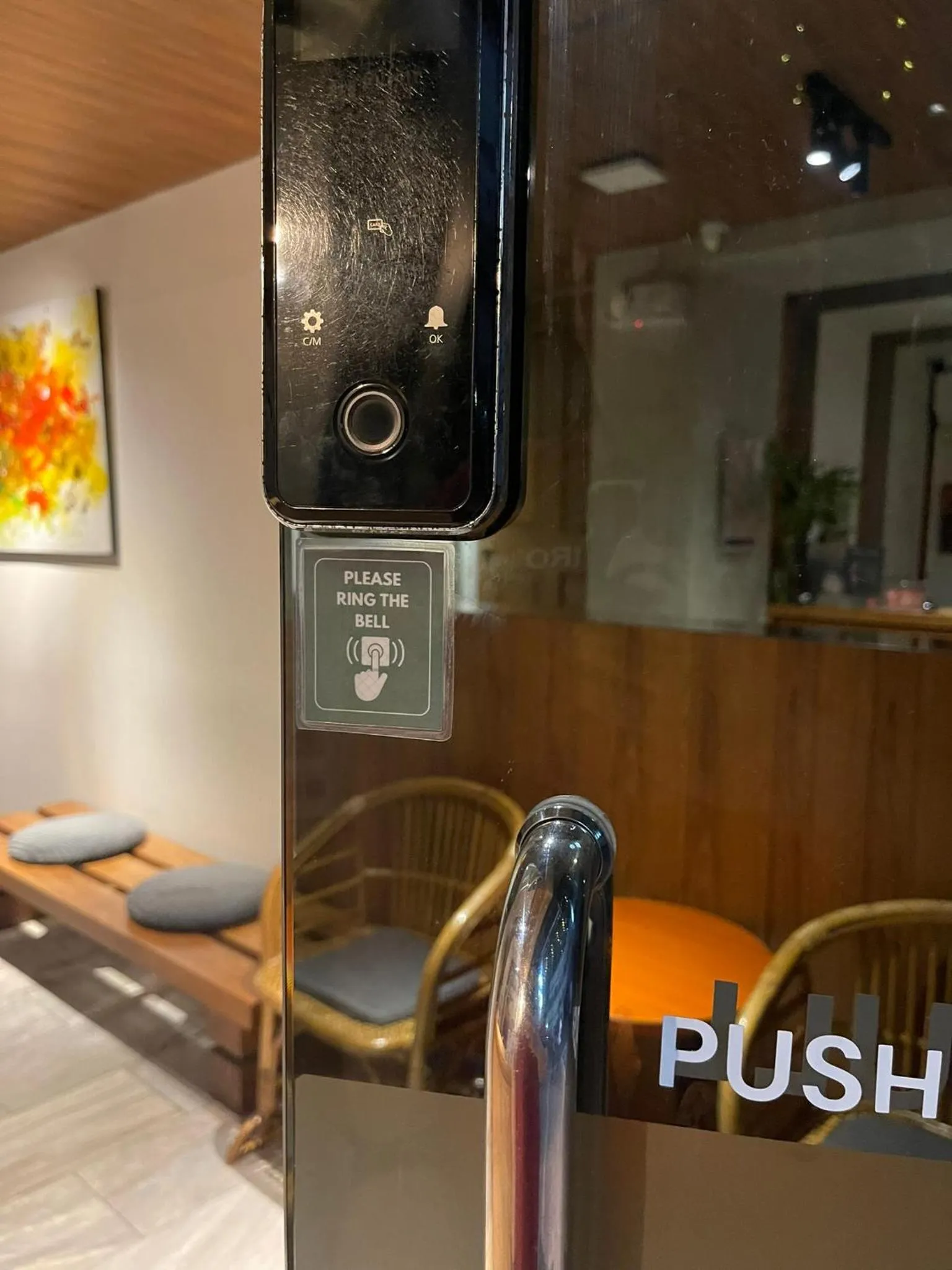 Facade/entrance in Anex Hotel near US Embassy