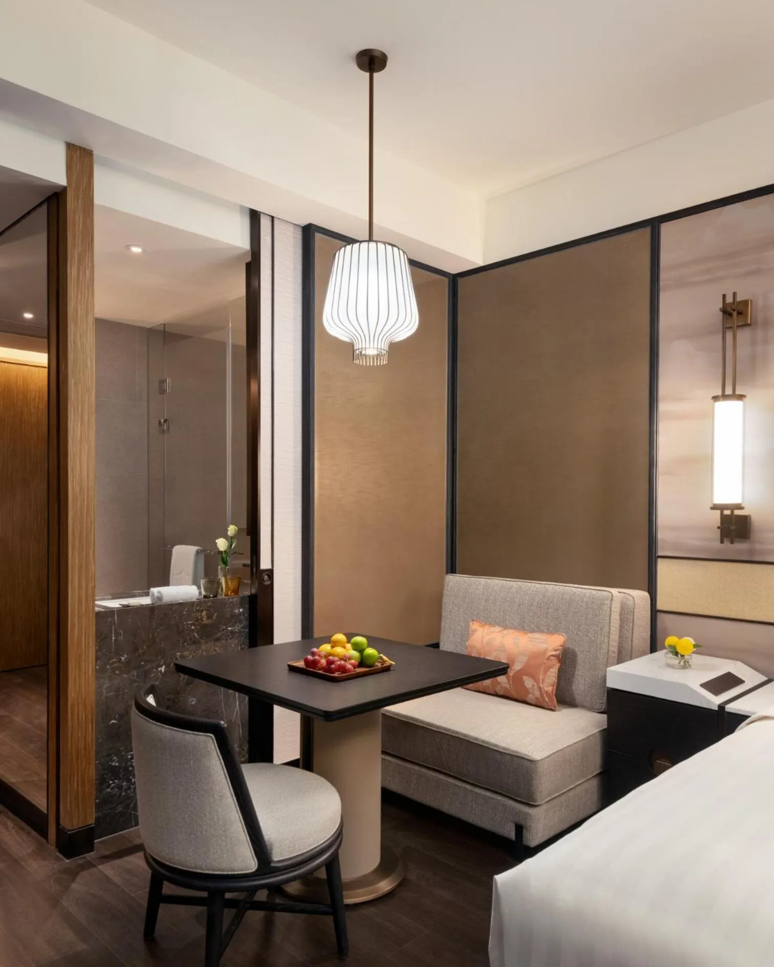 Decorative detail in Shangri-La Putian Onsen Resort Hotel